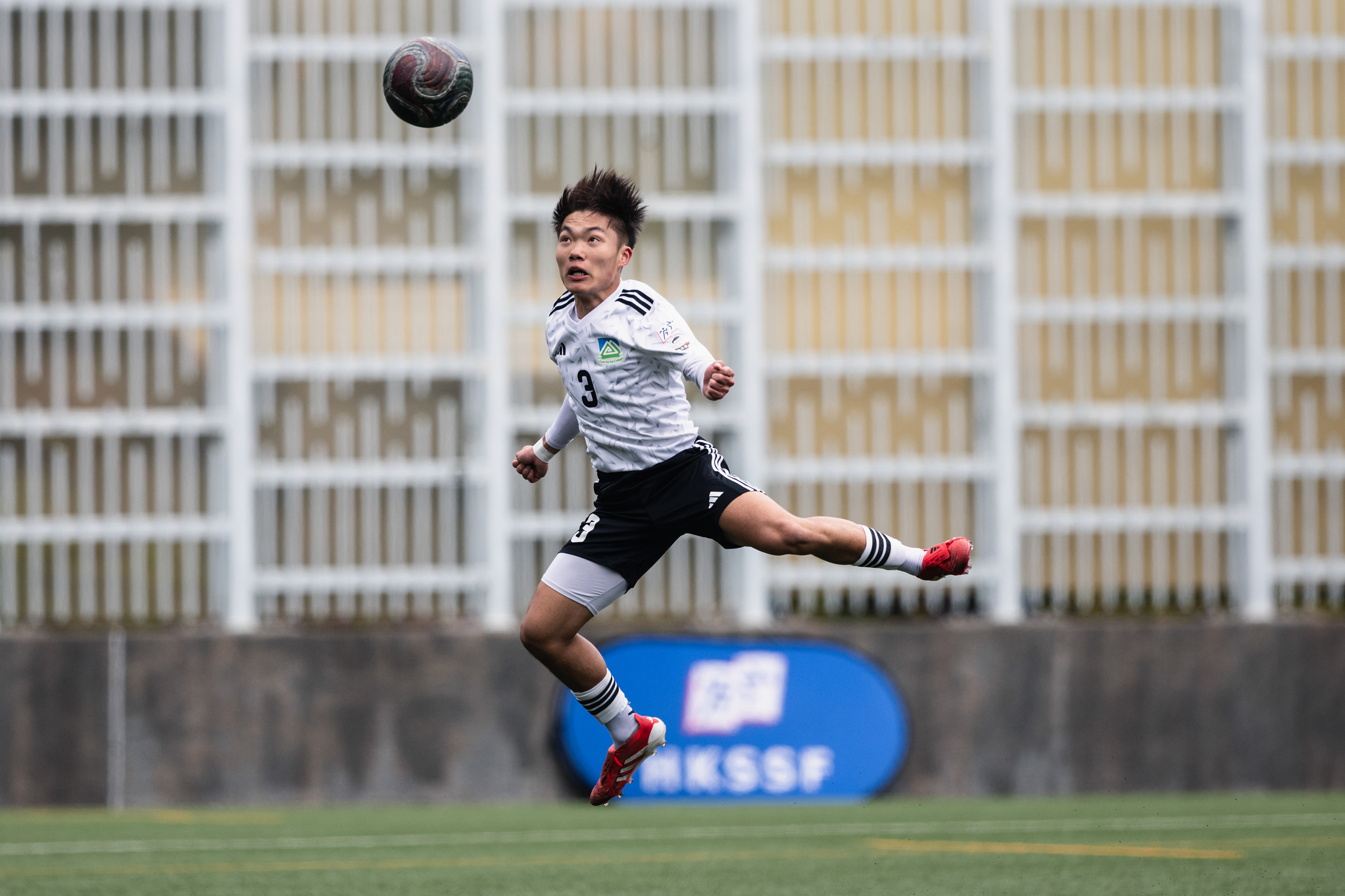 HONG KONG, China - FEBRUARY 09: during SamGor All Hong Kong Schools Jing Ying Football Tournament 2025-26 - Lam Tai Fai College vs Hong Kong International School at Po Kong Village Road Park Artificial Turf Soccer Pitch on February 9, 2026 in Hong Kong, China, (Photo by Jack Ng/)