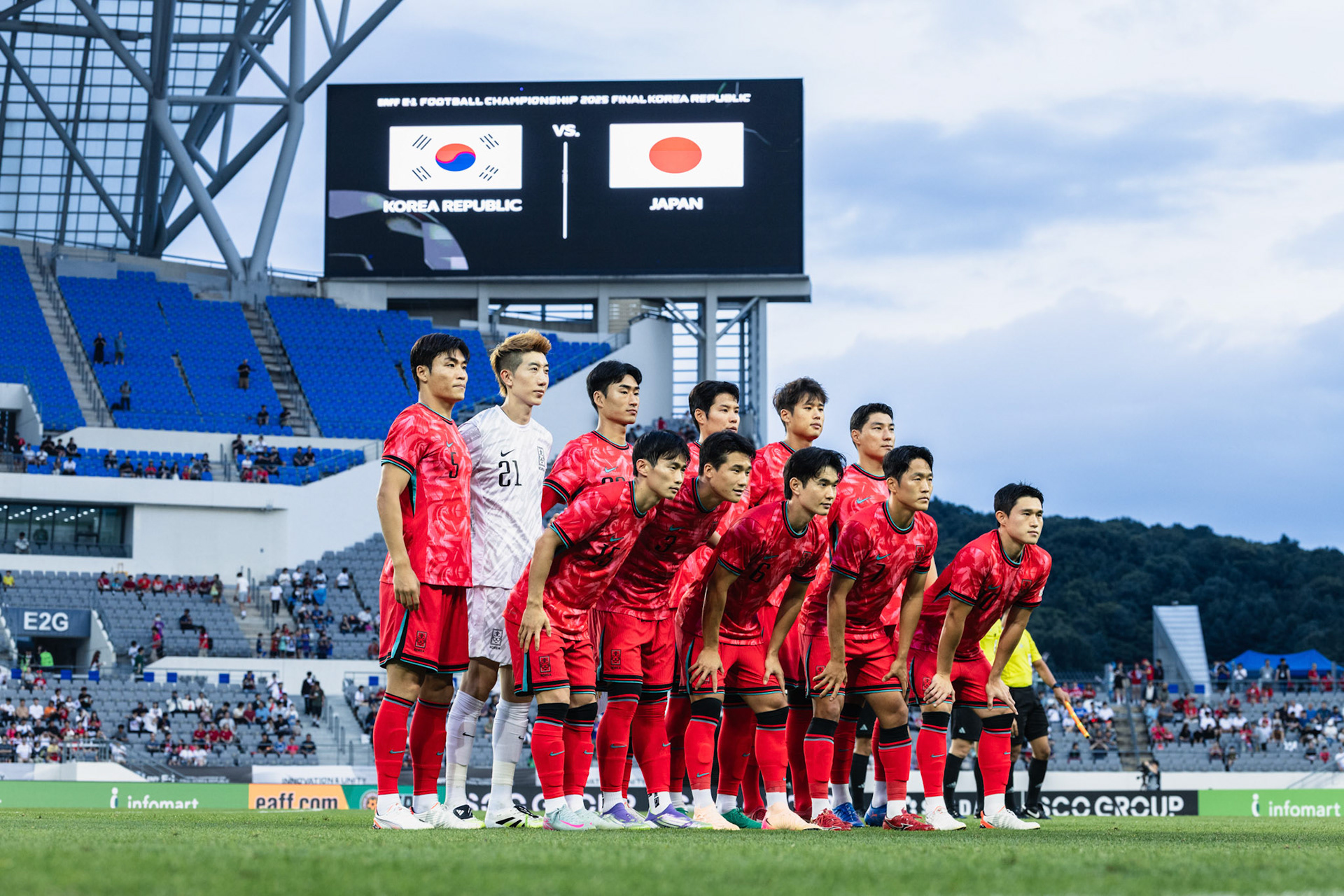 YONGIN, South Korea - JULY  15:  during EAFF E-1 Football Championship - South Korea vs Japan at Yongin Mireu Stadium on July 15, 2025 in Yongin, South Korea, (Photo by Jack Ng/Pixel Images)