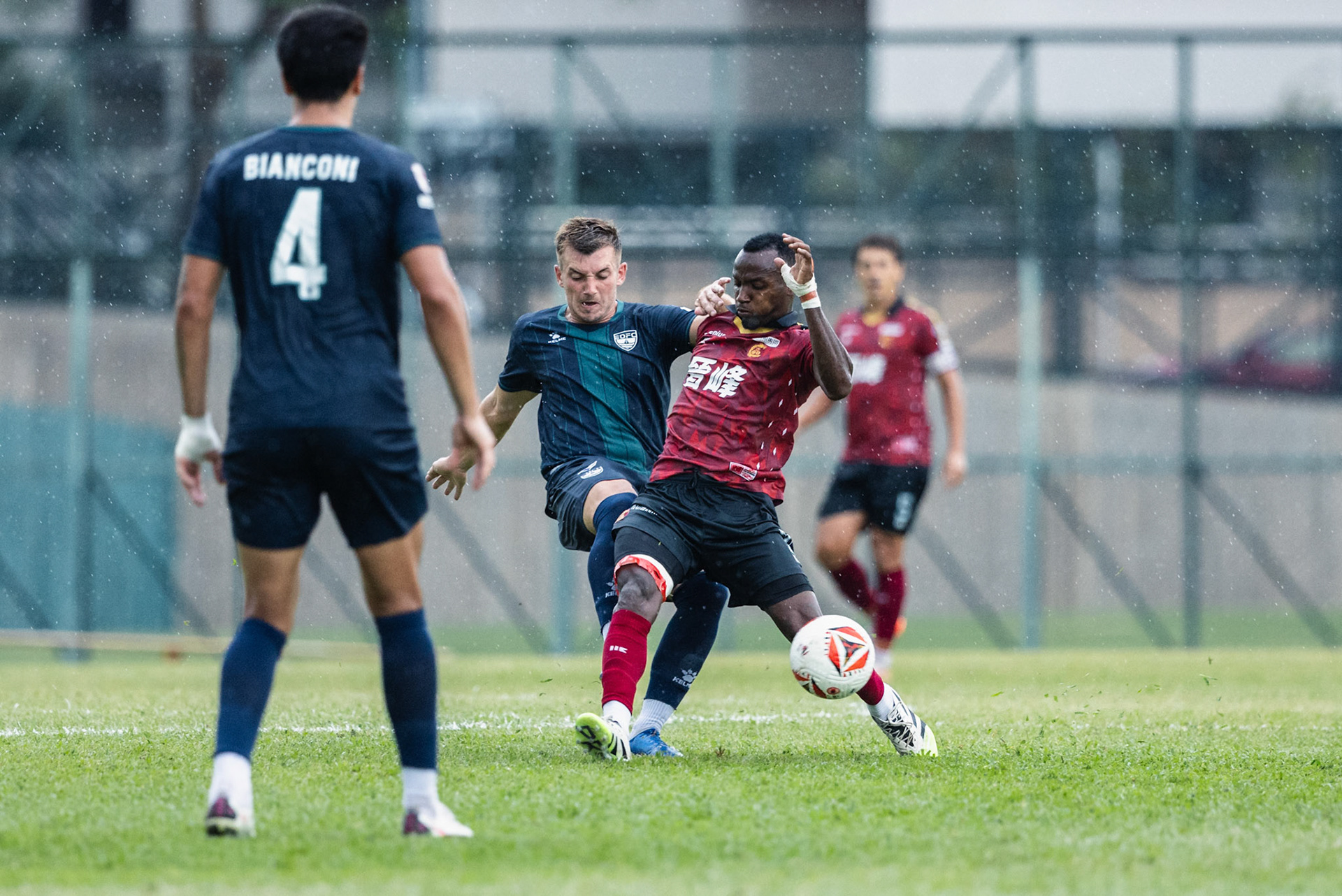 HONG KONG, China - OCTOBER  12:  during League Cup - Kowloon City vs Eastern District at Hammer Hill Road Sports Ground on October 12, 2025 in Hong Kong, China, (Photo by Jack Ng/Jack.8th)