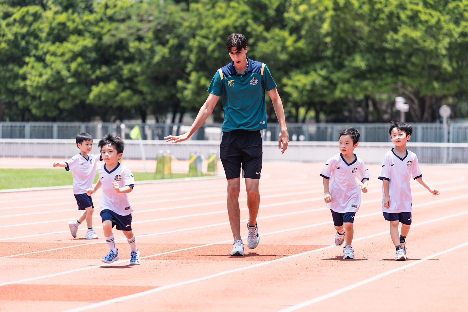 HONG KONG, China - JULY  27:  during Winner Sports Academy Training at Ma On Shan Sports Ground on July 27, 2025 in Hong Kong, China, (Photo by Jack Ng/)