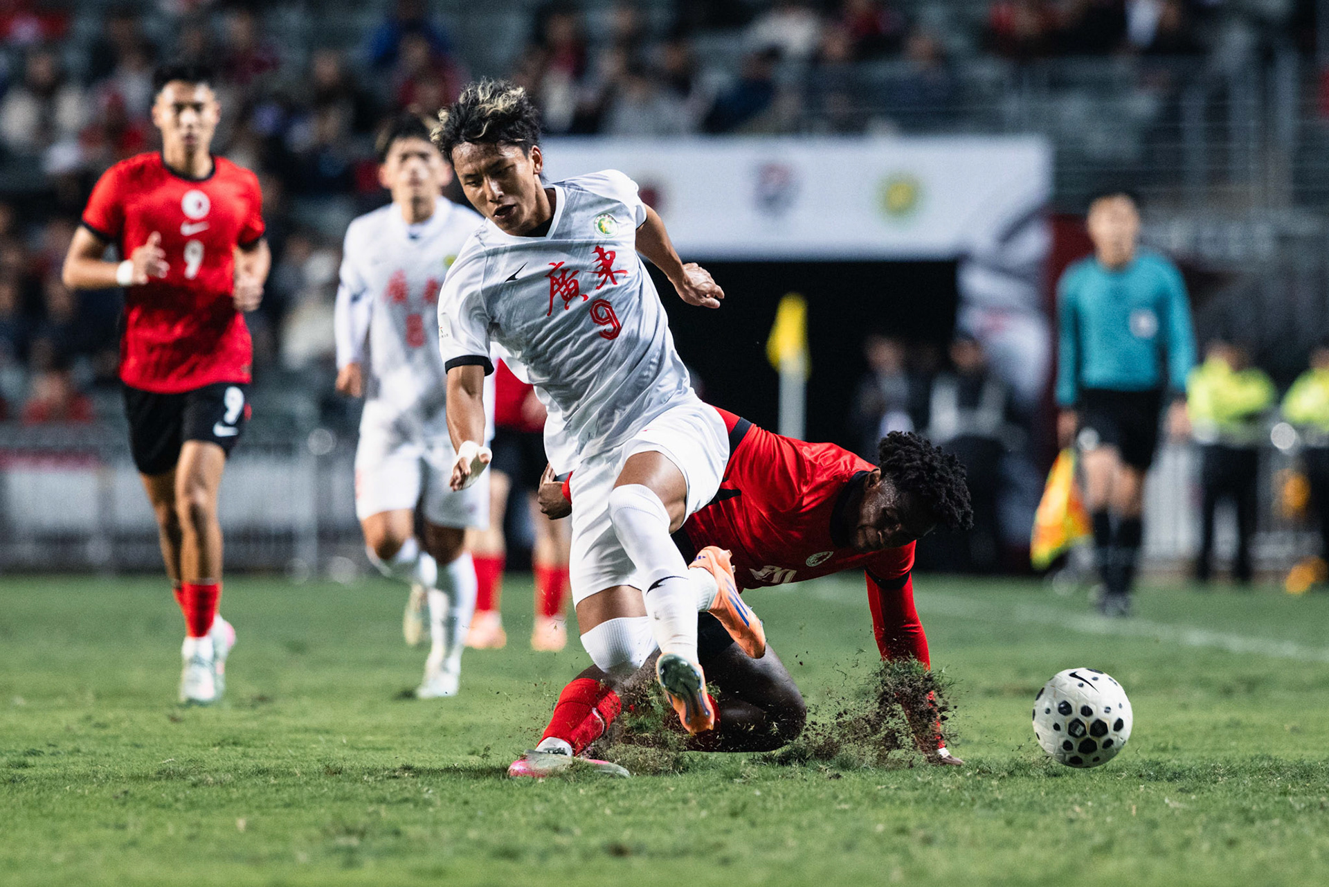 HONG KONG, China - DECEMBER 28: during 44th Guangdong - Hong Kong Cup, match between Hong Kong and Guangdong at Hong Kong Stadium on December 28, 2025 in Hong Kong, China, (Photo by Jack Ng/Alamy Live News)