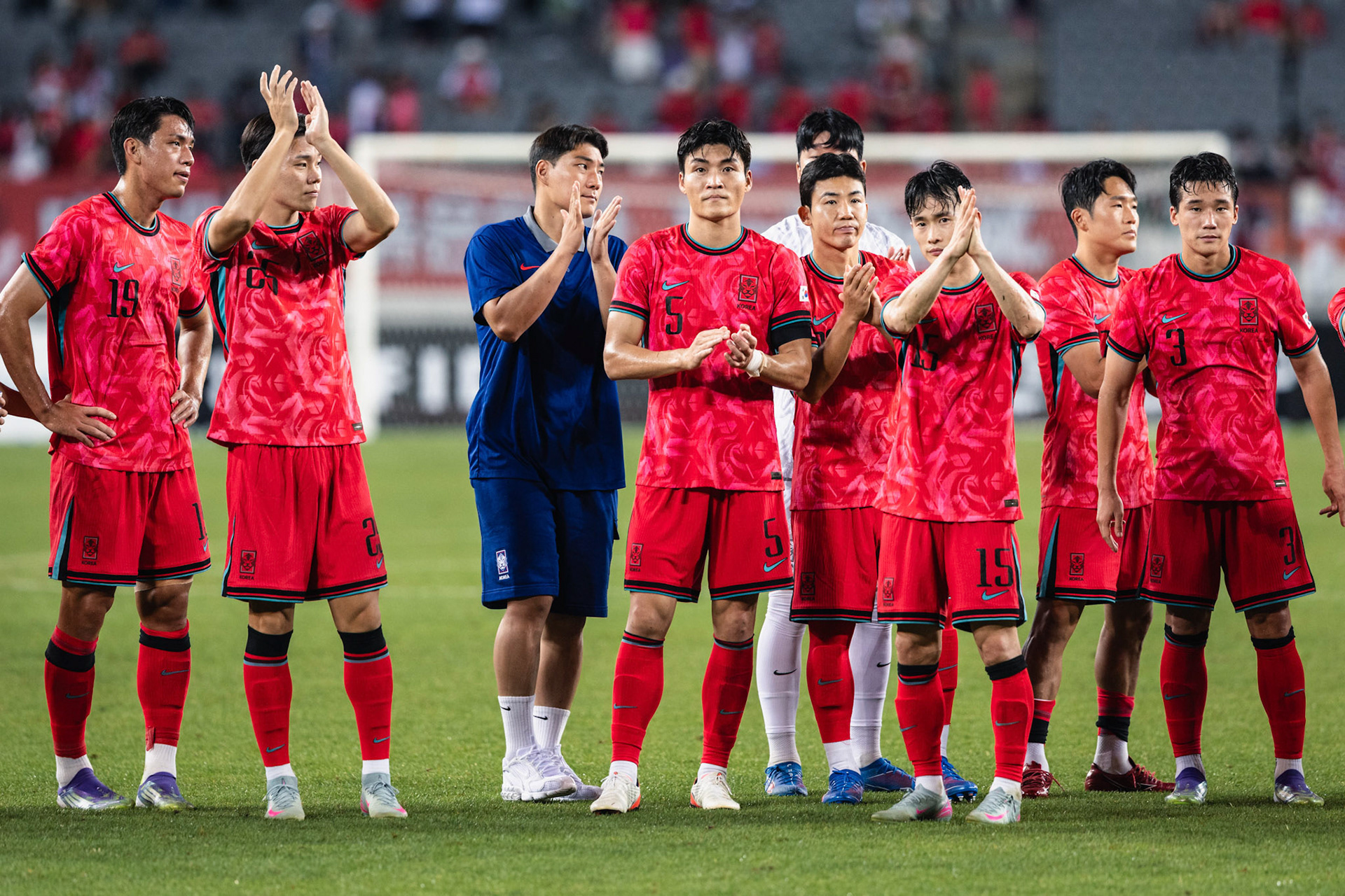YONGIN, South Korea - JULY  15:  during EAFF E-1 Football Championship - South Korea vs Japan at Yongin Mireu Stadium on July 15, 2025 in Yongin, South Korea, (Photo by Jack Ng/Pixel Images)