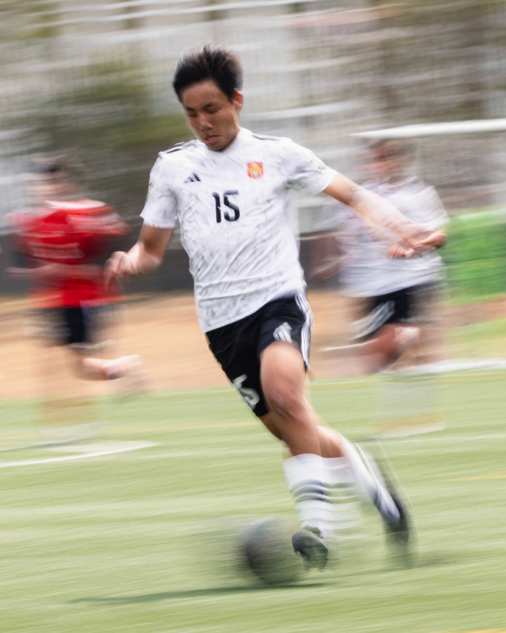 HONG KONG, China - FEBRUARY 09: during SamGor All Hong Kong Schools Jing Ying Football Tournament 2025-26 - Chinese International School vs Diocesan Boys' School at Po Kong Village Road Park Artificial Turf Soccer Pitch on February 9, 2026 in Hong Kong, China, (Photo by Jack Ng/)