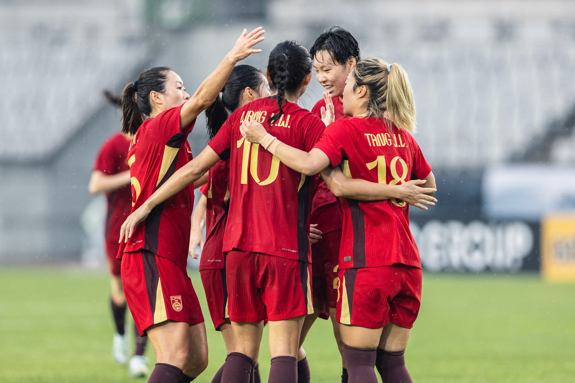 HWASEONG, South Korea - JULY  13:  during EAFF E-1 Football Championship - Chinese Taipei vs China PR at Hwaseong Sports Complex on July 13, 2025 in Hwaseong, South Korea, (Photo by Jack Ng/Pixel Images)