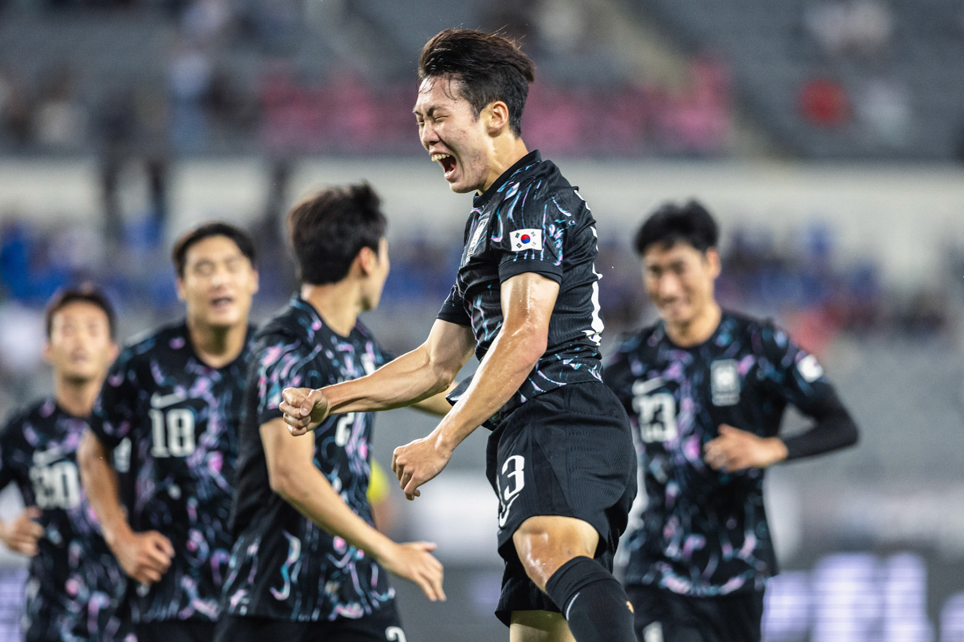 YONGIN, South Korea - JULY  11:  during EAFF E-1 Football Championship at Yongin Mireu Stadium on July 11, 2025 in Yongin, South Korea, (Photo by Jack Ng/Pixel Images)