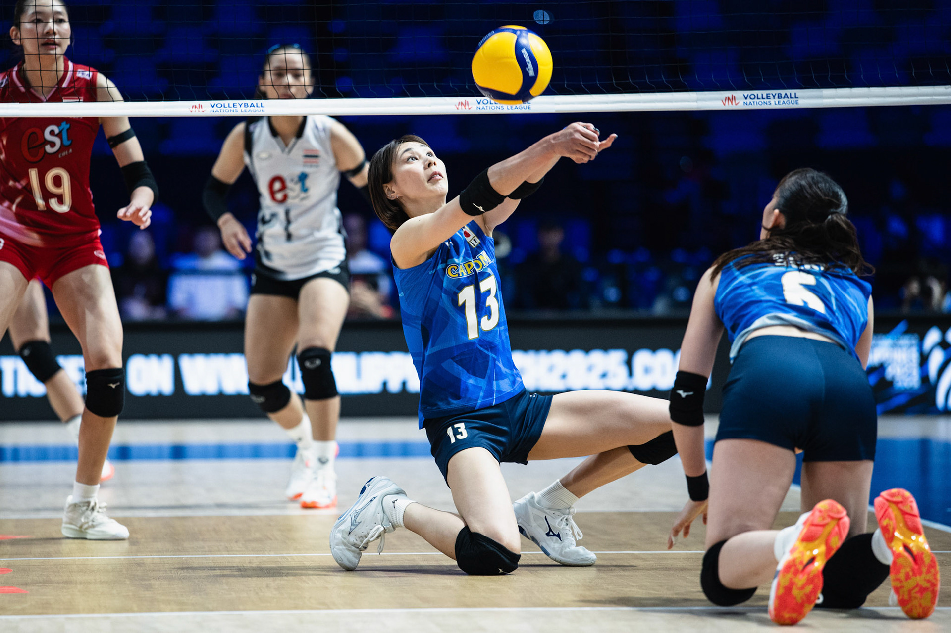 HONG KONG, China - JUNE  18:  during Volleyball Nations League Hong Kong 2025 at Kai Tak Arena on June 18, 2025 in Hong Kong, China, (Photo by Jack Ng/Pixel Images)