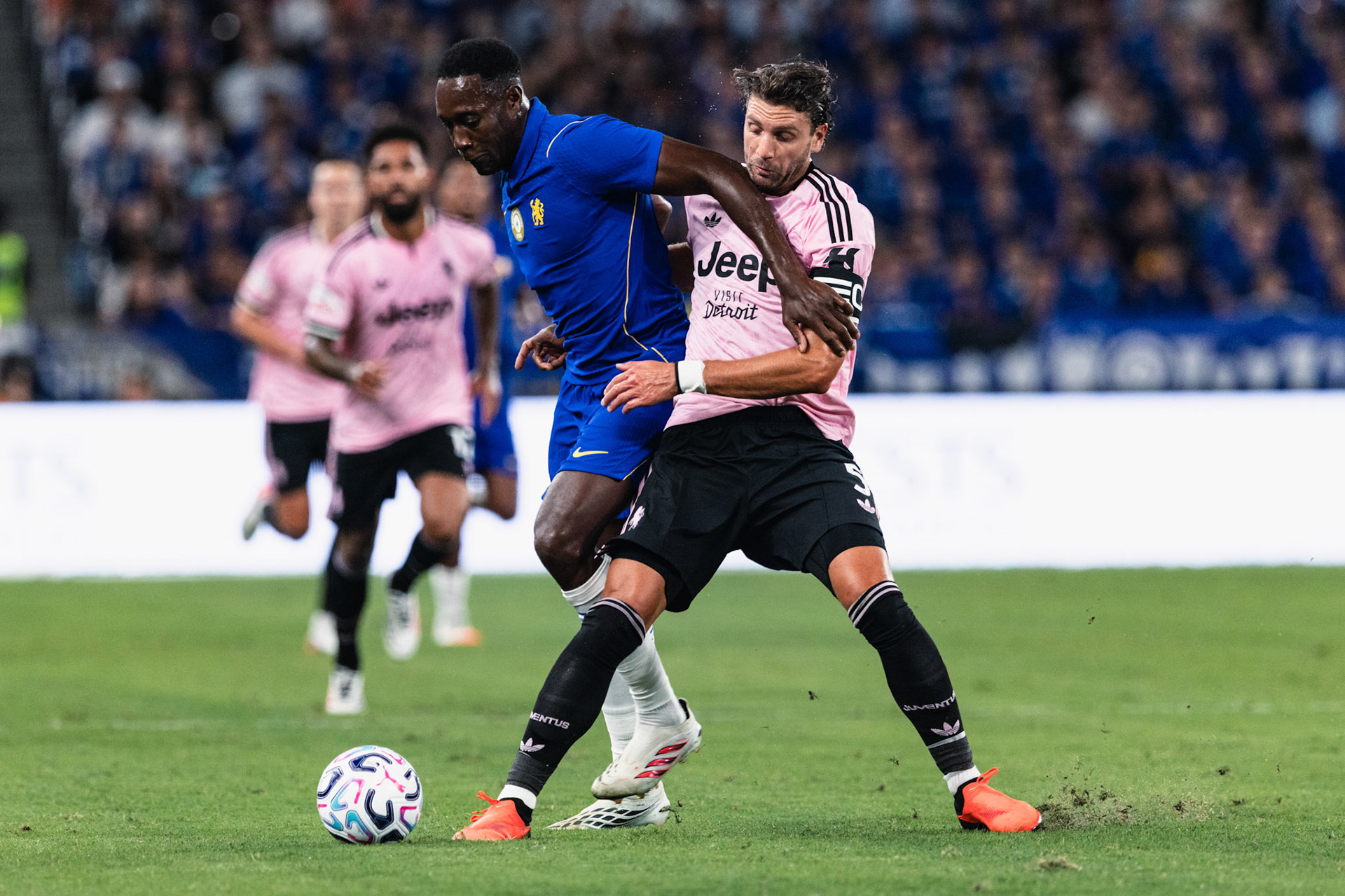 HONG KONG, China - AUGUST 05: Danny Welbeck of Chelsea in action during Hong Kong Football Festival (HKFF) 2026 - Chelsea vs Juventus at Kai Tak Stadium on August 5, 2026 in Hong Kong, China, (Photo by Jack Ng/Alamy Live News)