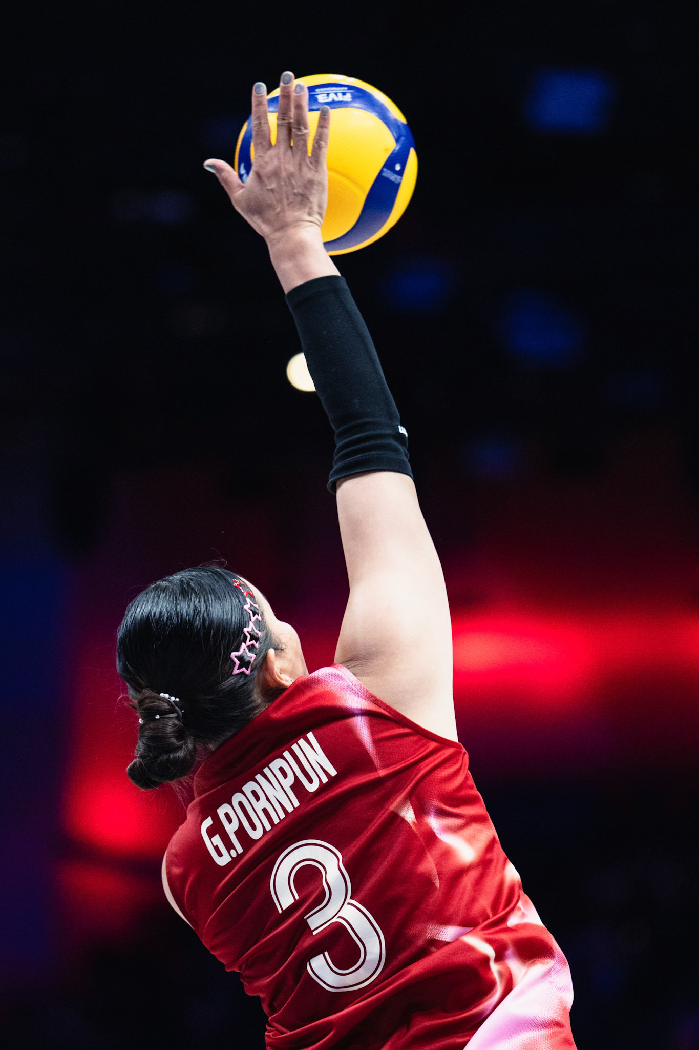 HONG KONG, China - JUNE  18:  during Volleyball Nations League Hong Kong 2025 at Kai Tak Arena on June 18, 2025 in Hong Kong, China, (Photo by Jack Ng/Pixel Images)