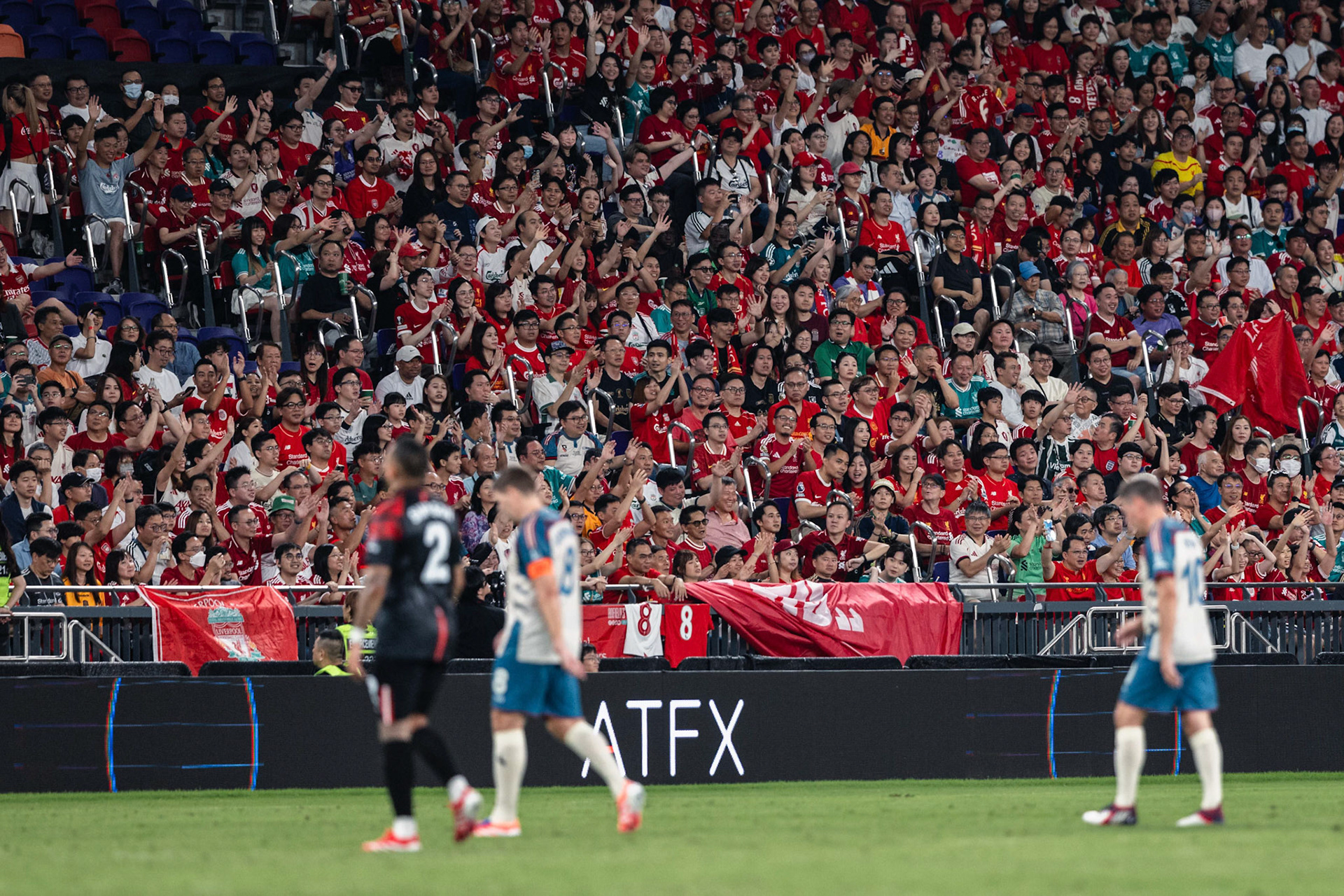 Kai Tak Stadium, HONG KONG, China - OCTOBER 18:  during Red on Red 2025 at Kai Tak Stadium on October 18, 2025 in Hong Kong, China, (Photo by Jack Ng/Jack Ng/Alamy Live News)