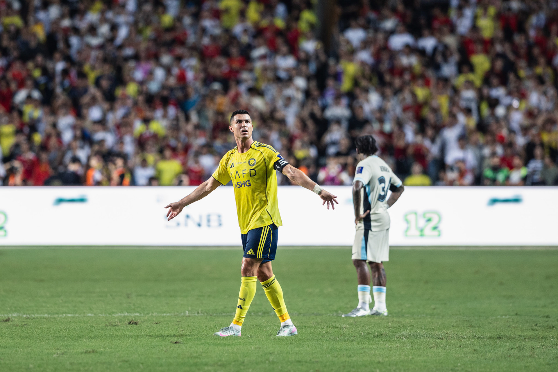 HONG KONG, China - AUGUST  19:  during Saudi Super Cup at Hong Kong Stadium on August 19, 2025 in Hong Kong, China, (Photo by Jack Ng/Jack8th.com)