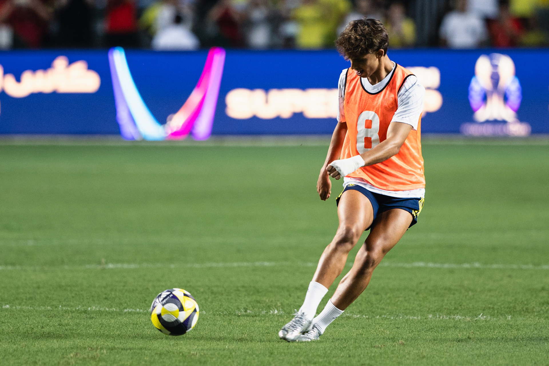 HONG KONG, China - AUGUST  19:  during Saudi Super Cup at Hong Kong Stadium on August 19, 2025 in Hong Kong, China, (Photo by Jack Ng/Jack8th.com)