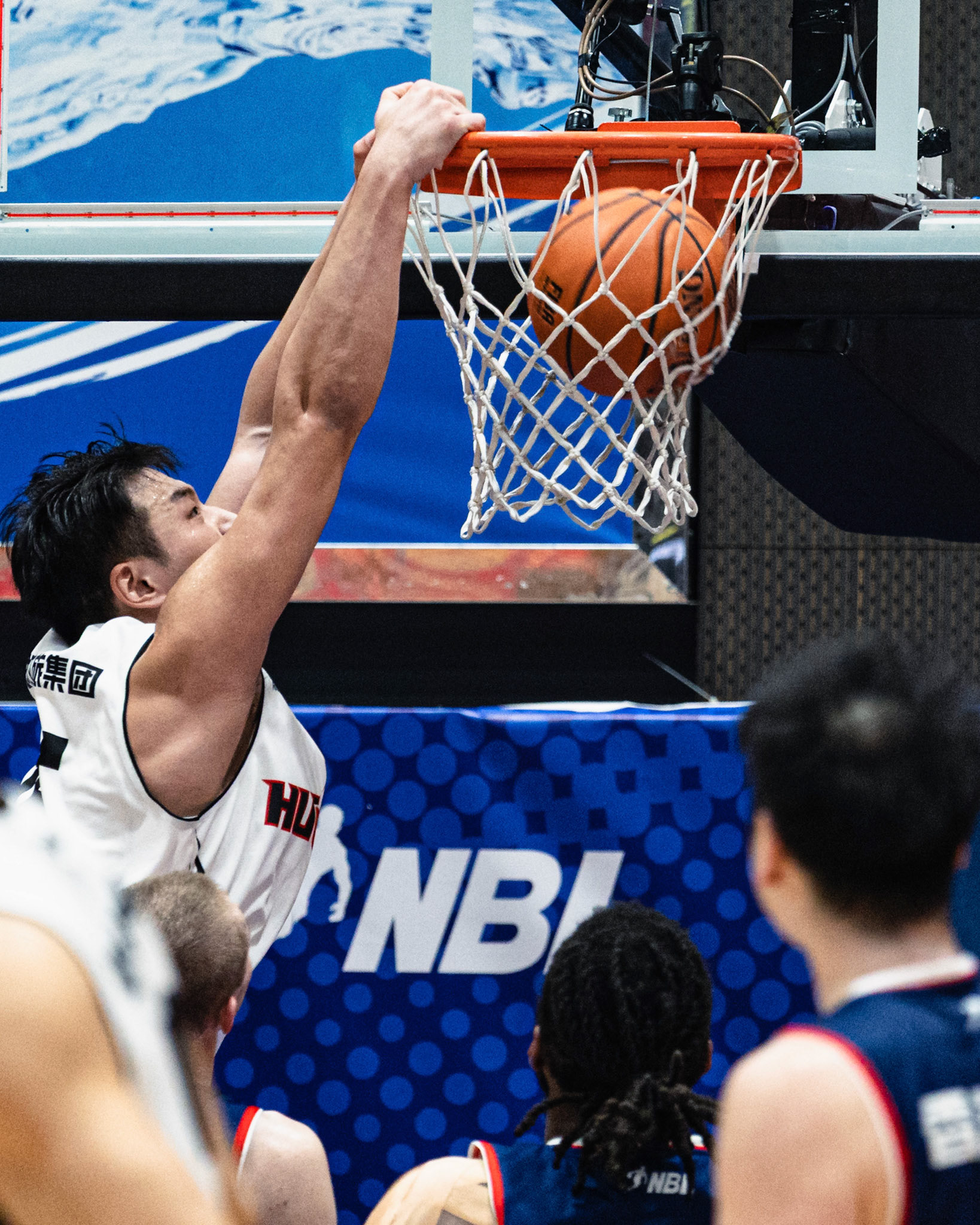 HONG KONG, China - AUGUST  07:  during NBL 2025 Hong Kong Bulls vs Hubei Wenlv at Southorn Stadium on August 7, 2025 in Hong Kong, China, (Photo by Jack Ng/NH_FOTO)