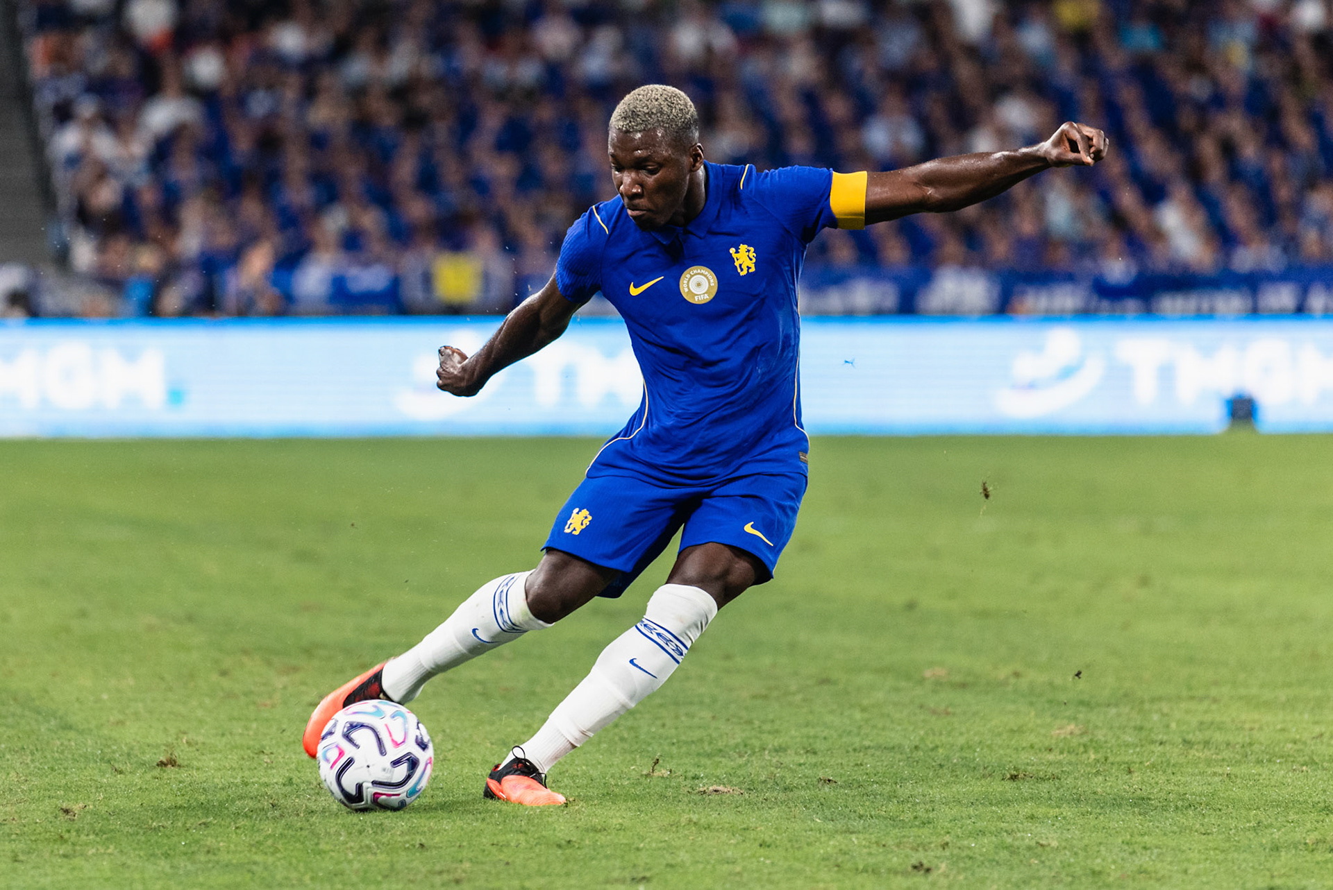 HONG KONG, China - AUGUST 05: Moises Caicedo (No. 25) of Chelsea in action during Hong Kong Football Festival (HKFF) 2026 - Chelsea vs Juventus at Kai Tak Stadium on August 5, 2026 in Hong Kong, China, (Photo by Jack Ng/Alamy Live News)