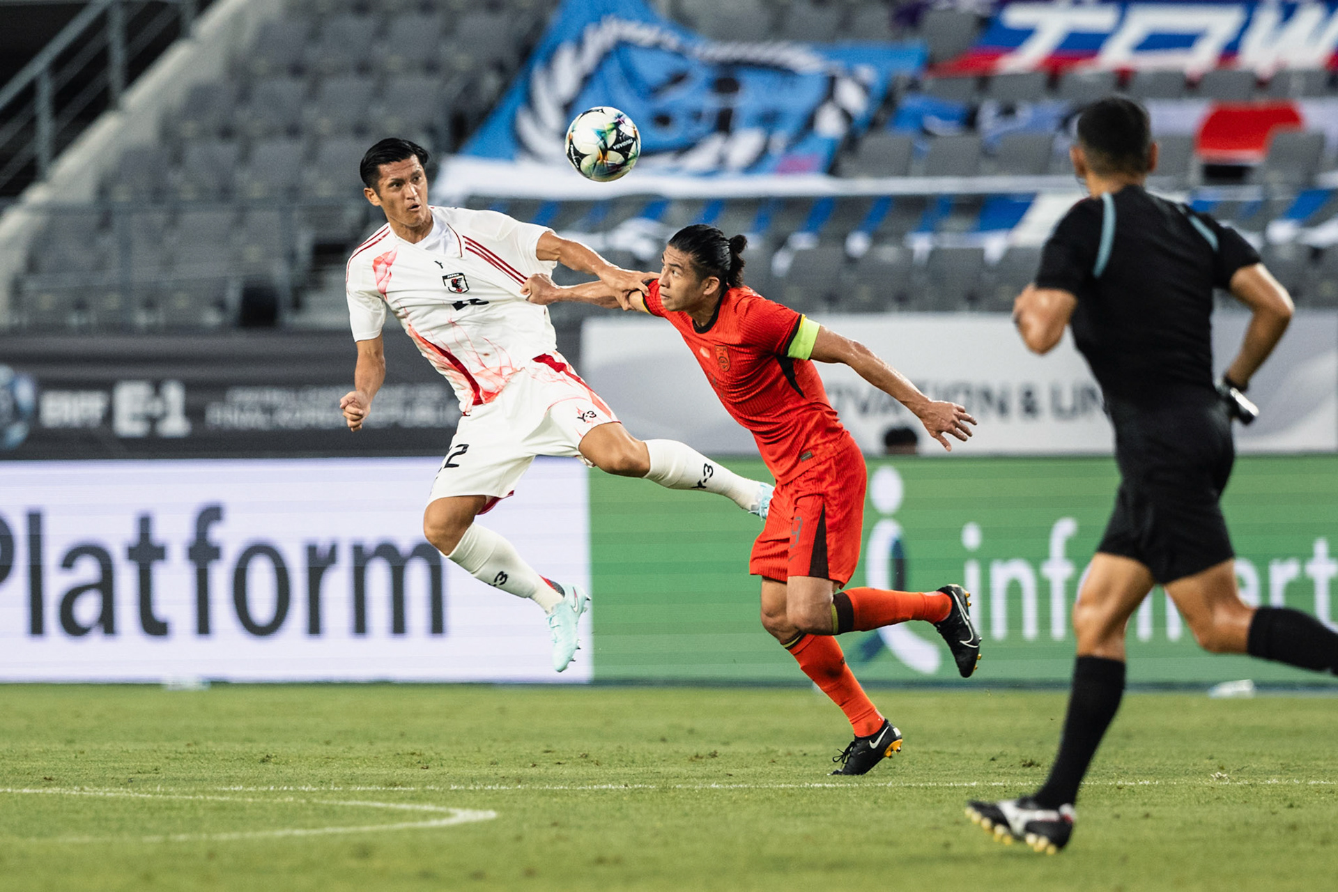 YONGIN, South Korea - JULY  12:  during EAFF E-1 Football Championship - Japan vs China at Yongin Mireu Stadium on July 12, 2025 in Yongin, South Korea, (Photo by Jack Ng/Pixel Images)