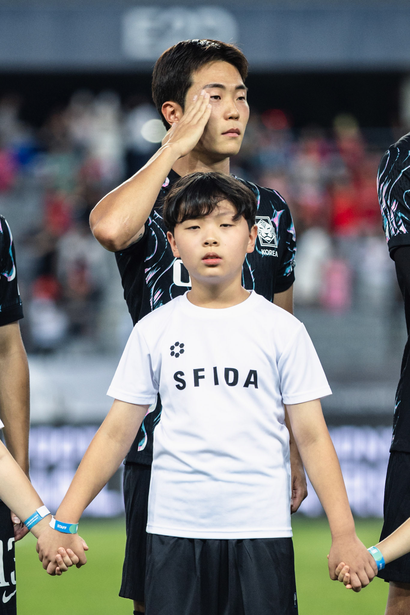 YONGIN, South Korea - JULY  11:  during EAFF E-1 Football Championship at Yongin Mireu Stadium on July 11, 2025 in Yongin, South Korea, (Photo by Jack Ng/Pixel Images)