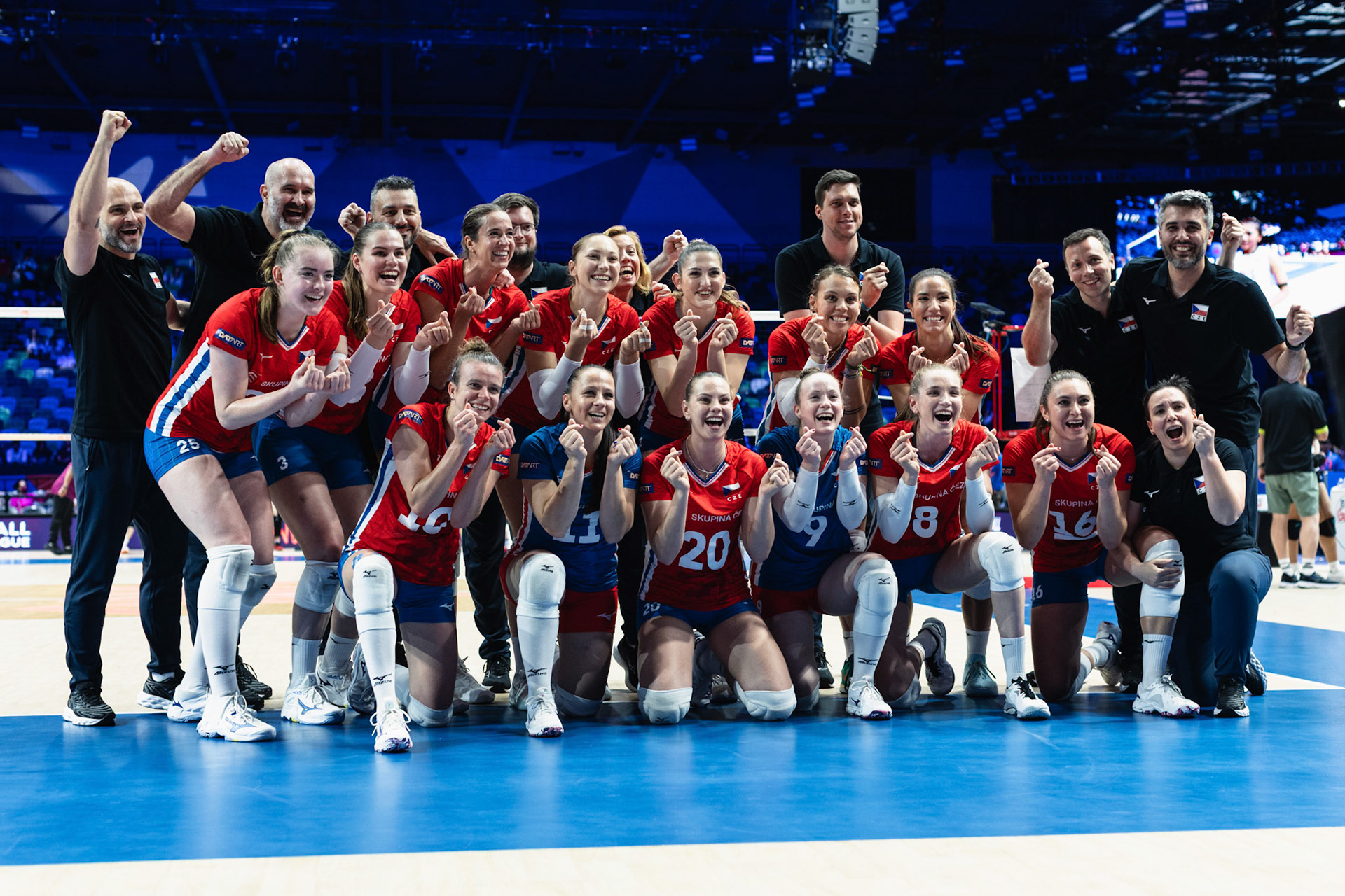 HONG KONG, China - JUNE  21:  during Volleyball Nations League Hong Kong 2025 at Kai Tak Arena on June 21, 2025 in Hong Kong, China, (Photo by Jack Ng/Pixel Images)