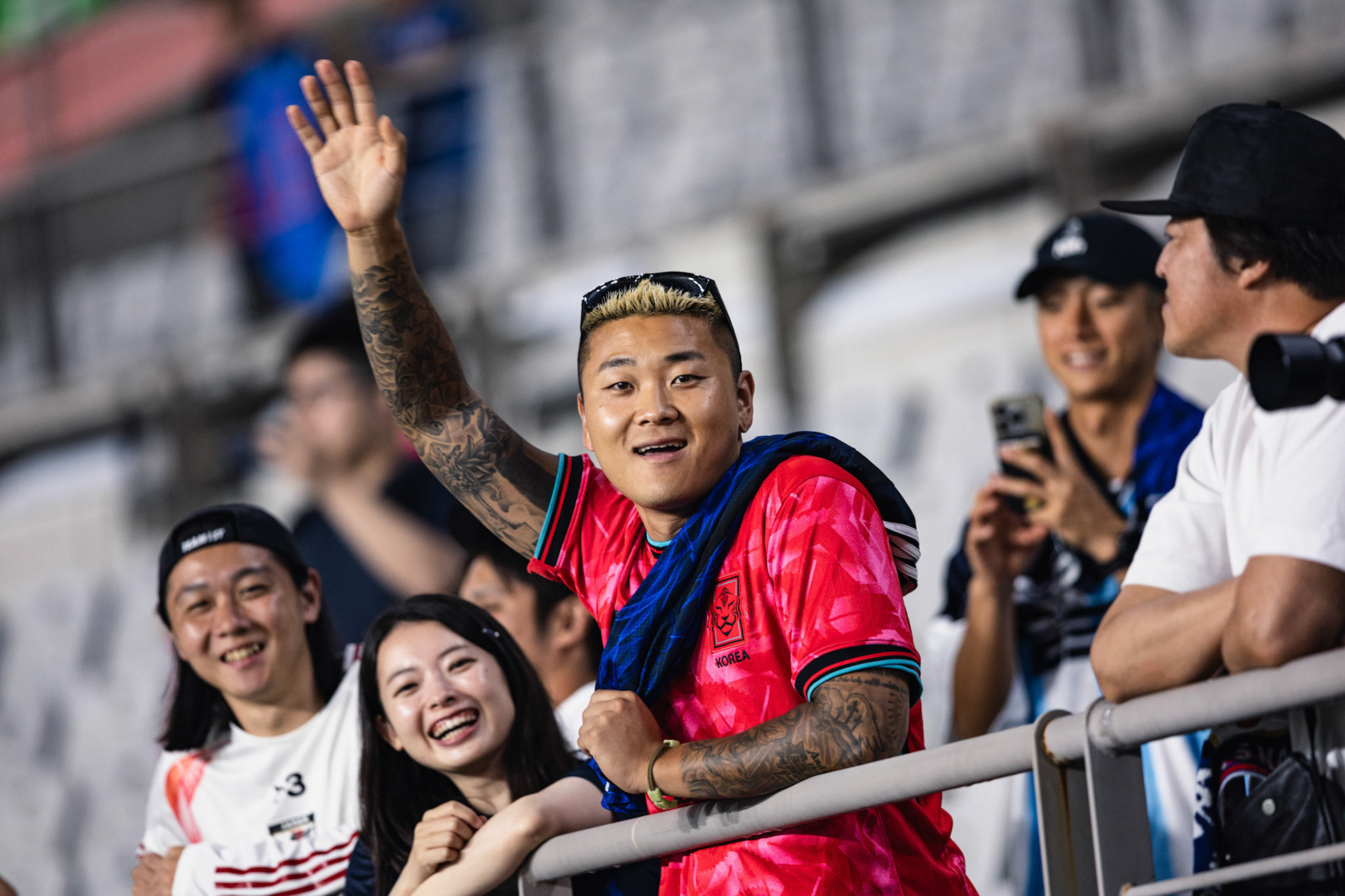 HWASEONG, South Korea - JULY  13:  during EAFF E-1 Football Championship - South Korea vs Japan at Hwaseong Sports Complex on July 13, 2025 in Hwaseong, South Korea, (Photo by Jack Ng/Pixel Images)