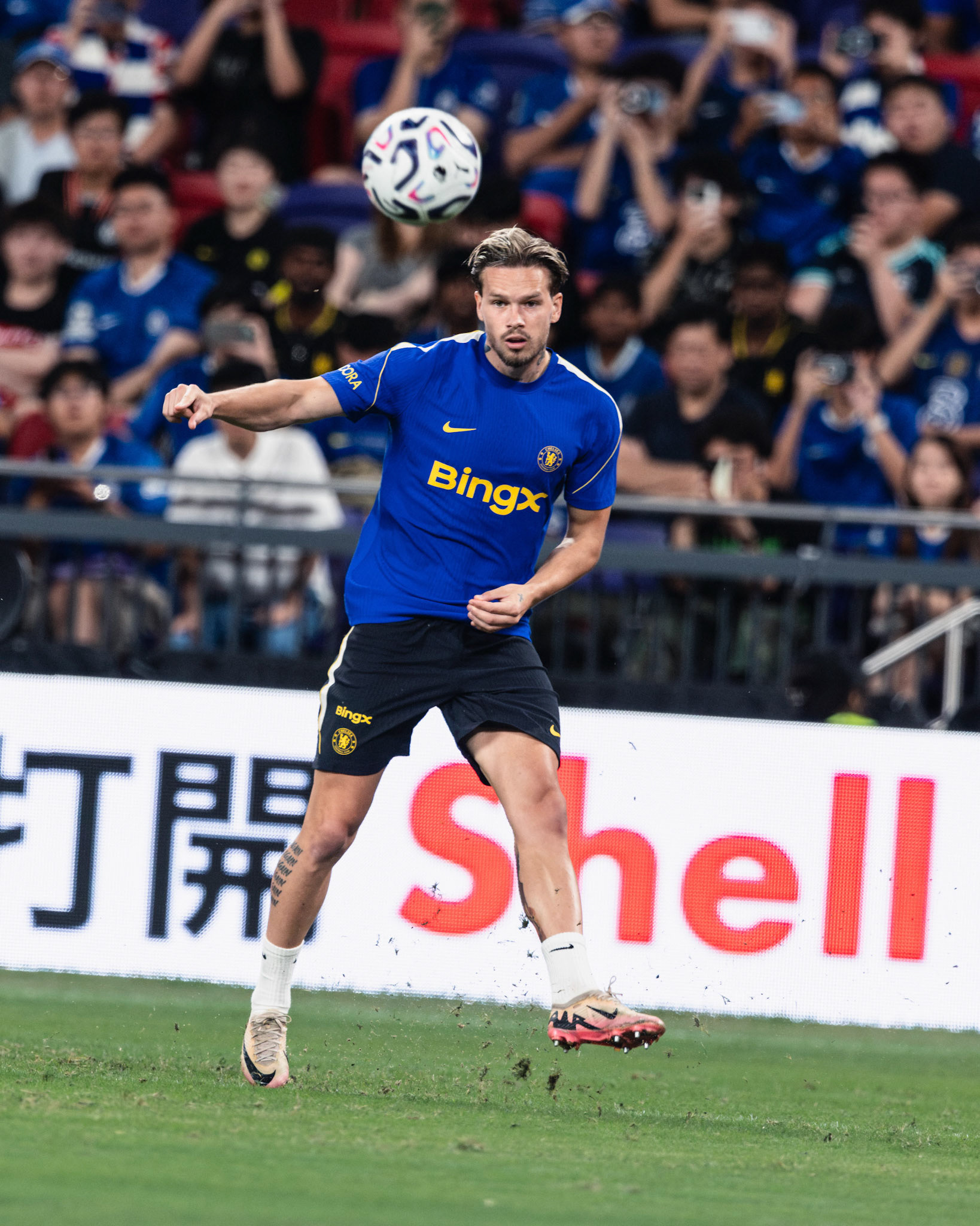 HONG KONG, China - AUGUST  04:  during Hong Kong Football Festival (HKFF) 2026 Pre-match press conference and open training of Chelsea vs Juventus at Kai Tak Stadium on August 4, 2026 in Hong Kong, China, (Photo by Jack Ng/Alamy Live News)