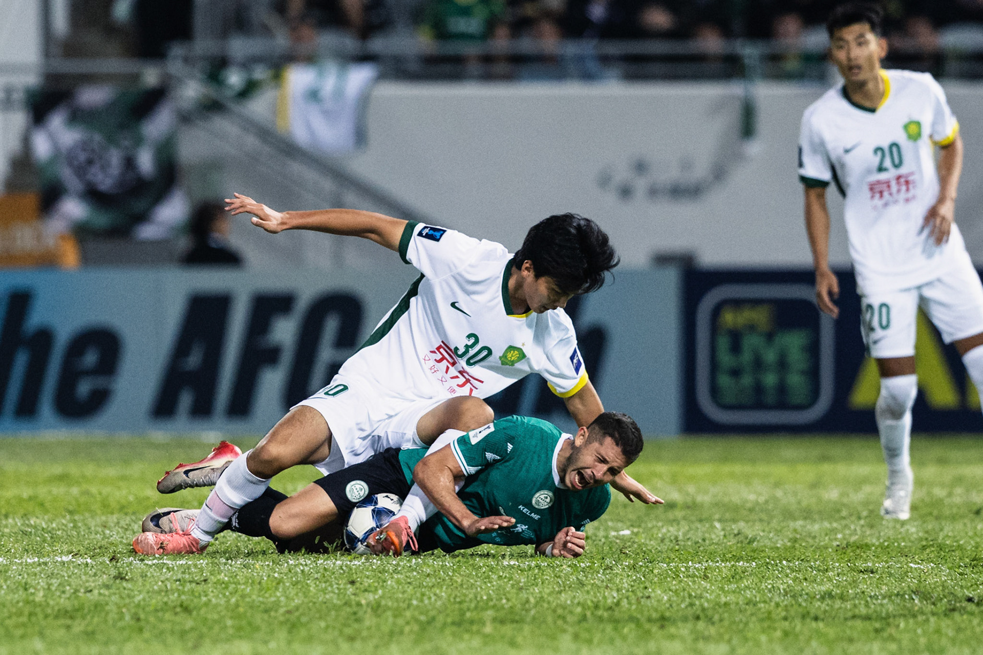 Mong Kok Stadium, HONG KONG, China - OCTOBER  23:  during AFC Champions League TWO - Tai Po Football Club vs Beijing FC at Mong Kok Stadium on October 23, 2025 in Hong Kong, China, (Photo by Jack Ng/Jack Ng/Alamy Live News)