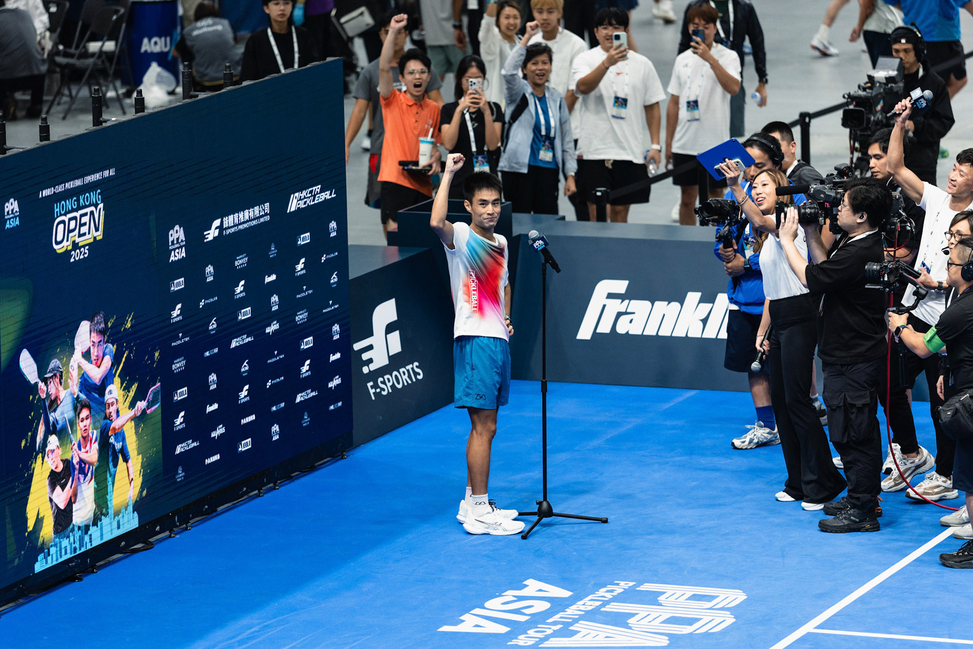 HONG KONG, China - AUGUST  24:  during Pickleball Tour Asia - Hong Kong Open 2025 at Kai Tak Arena on August 24, 2025 in Hong Kong, China, (Photo by Jack Ng/Jack8th.com)