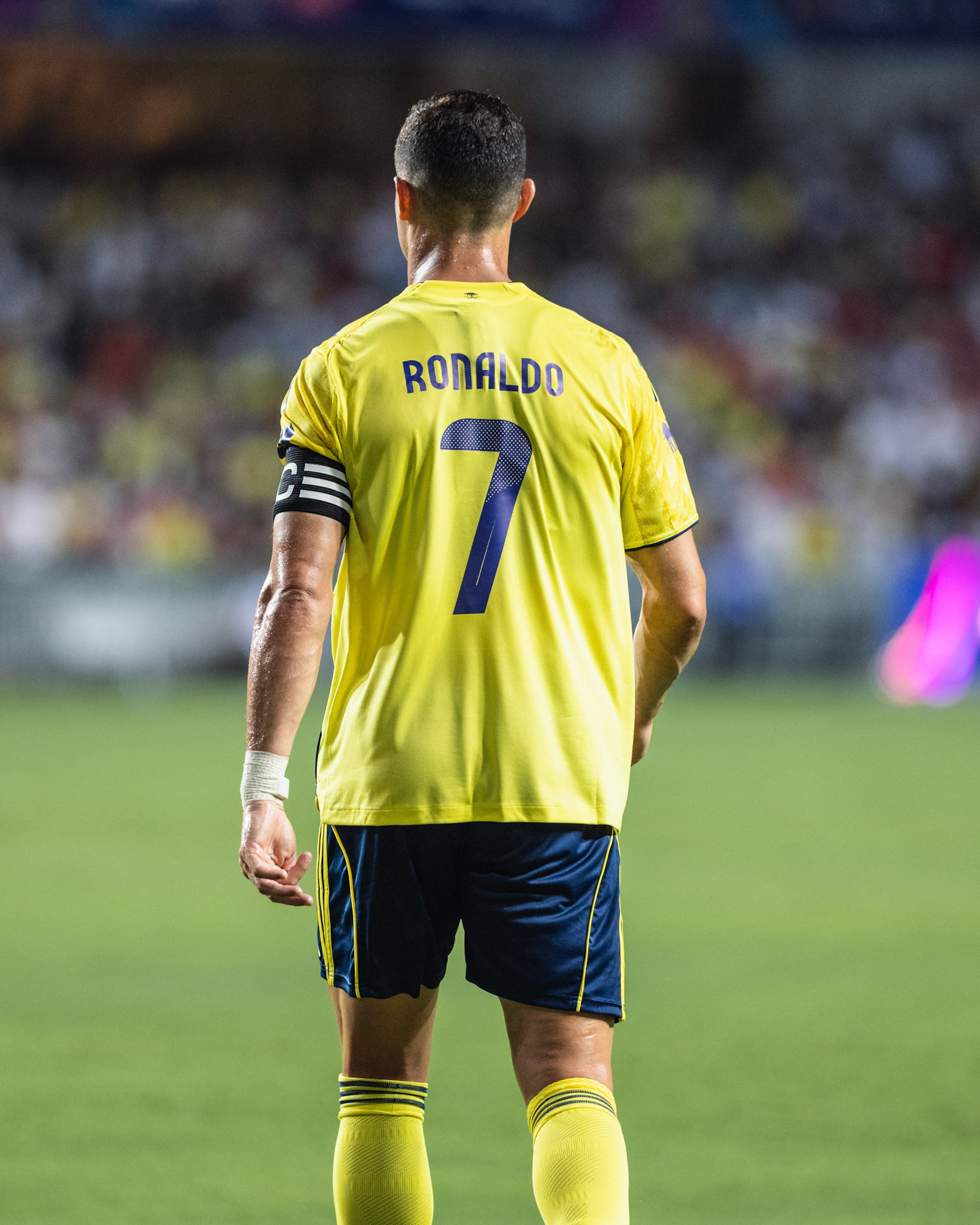 HONG KONG, China - AUGUST  19:  during Saudi Super Cup at Hong Kong Stadium on August 19, 2025 in Hong Kong, China, (Photo by Jack Ng/Jack8th.com)