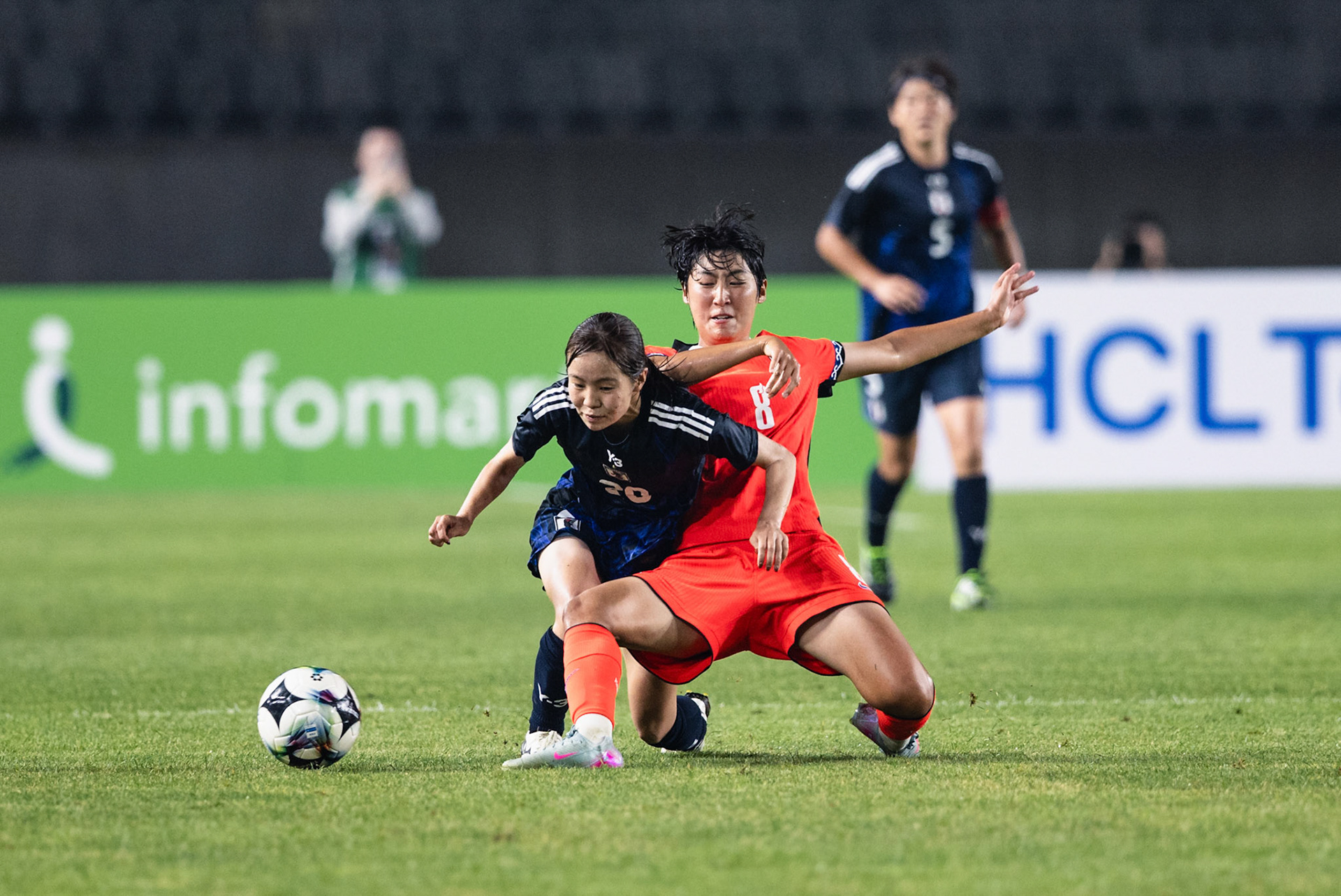 HWASEONG, South Korea - JULY  13:  during EAFF E-1 Football Championship - South Korea vs Japan at Hwaseong Sports Complex on July 13, 2025 in Hwaseong, South Korea, (Photo by Jack Ng/Pixel Images)
