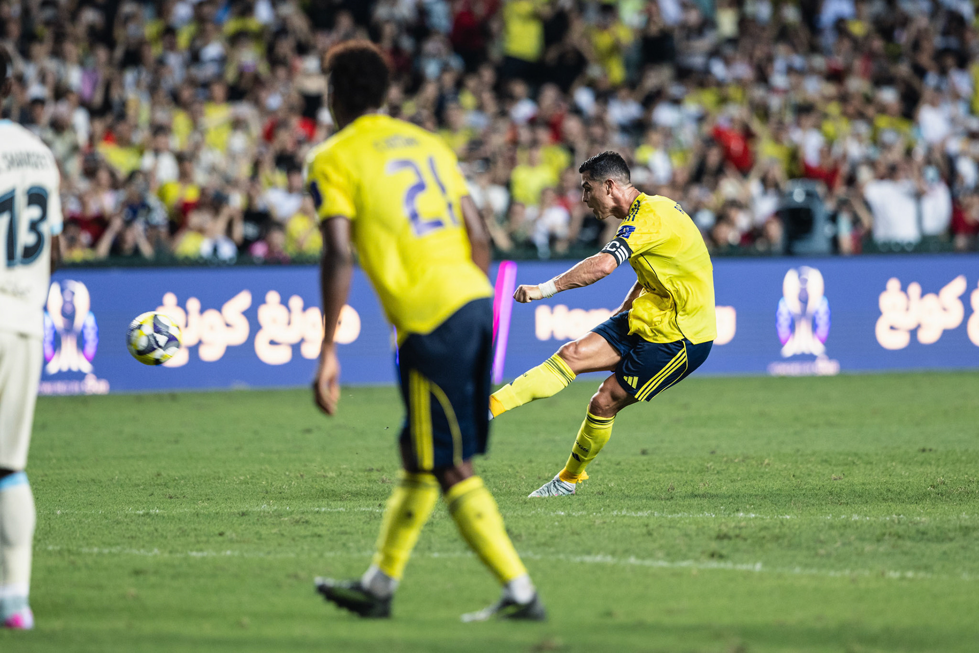 HONG KONG, China - AUGUST  19:  during Saudi Super Cup at Hong Kong Stadium on August 19, 2025 in Hong Kong, China, (Photo by Jack Ng/Jack8th.com)