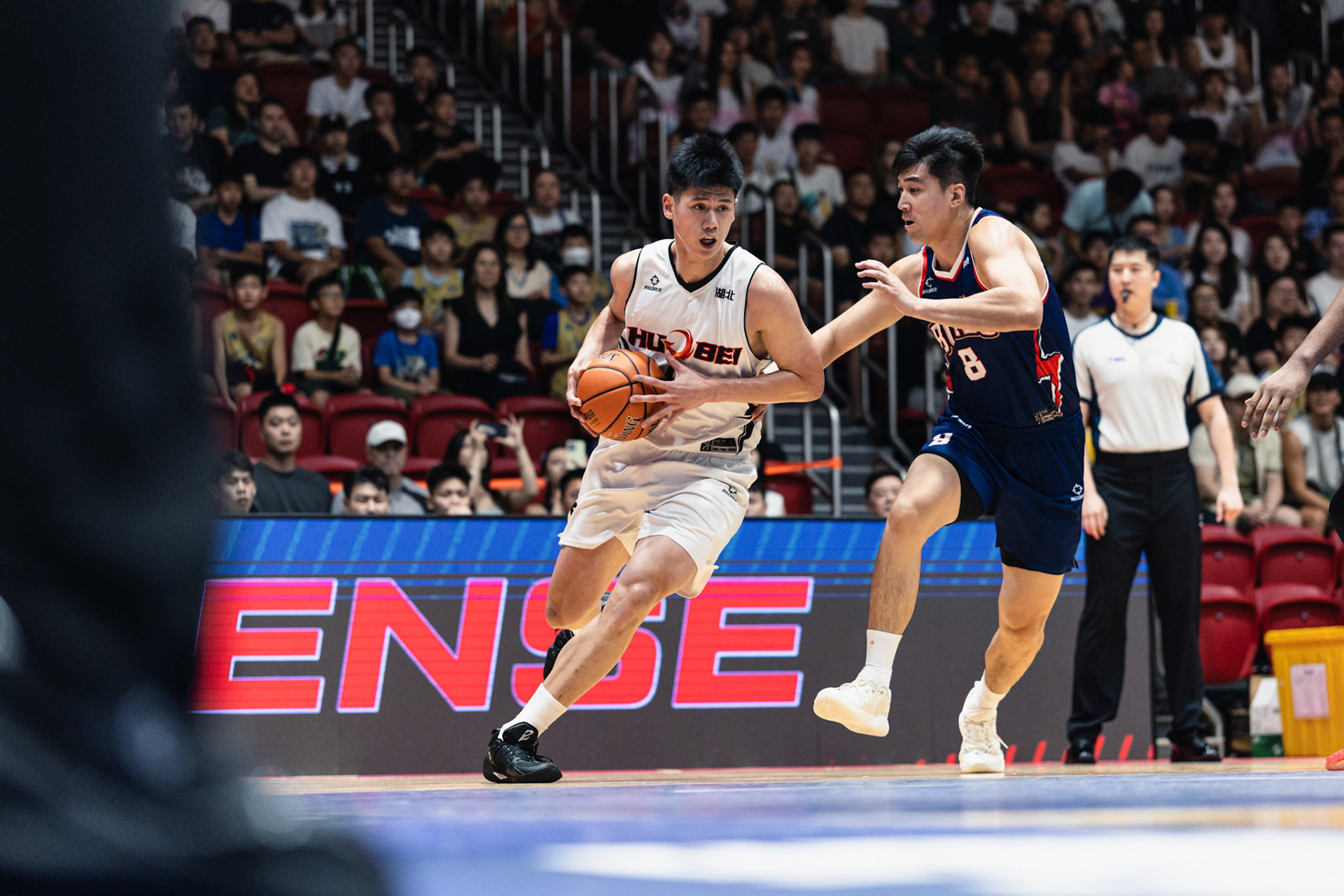 HONG KONG, China - AUGUST  07:  during NBL 2025 Hong Kong Bulls vs Hubei Wenlv at Southorn Stadium on August 7, 2025 in Hong Kong, China, (Photo by Jack Ng/NH_FOTO)