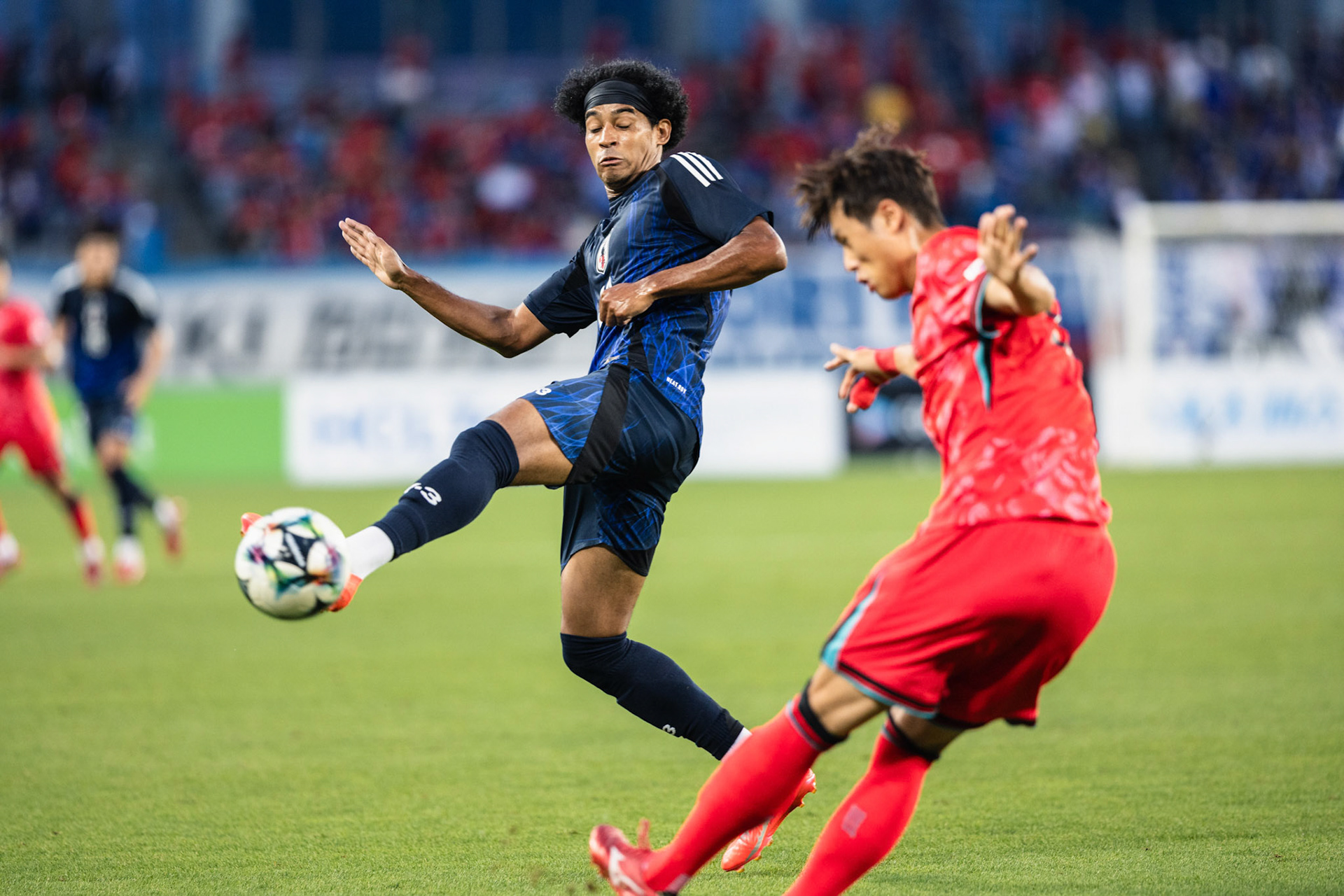 YONGIN, South Korea - JULY  15:  during EAFF E-1 Football Championship - South Korea vs Japan at Yongin Mireu Stadium on July 15, 2025 in Yongin, South Korea, (Photo by Jack Ng/Pixel Images)