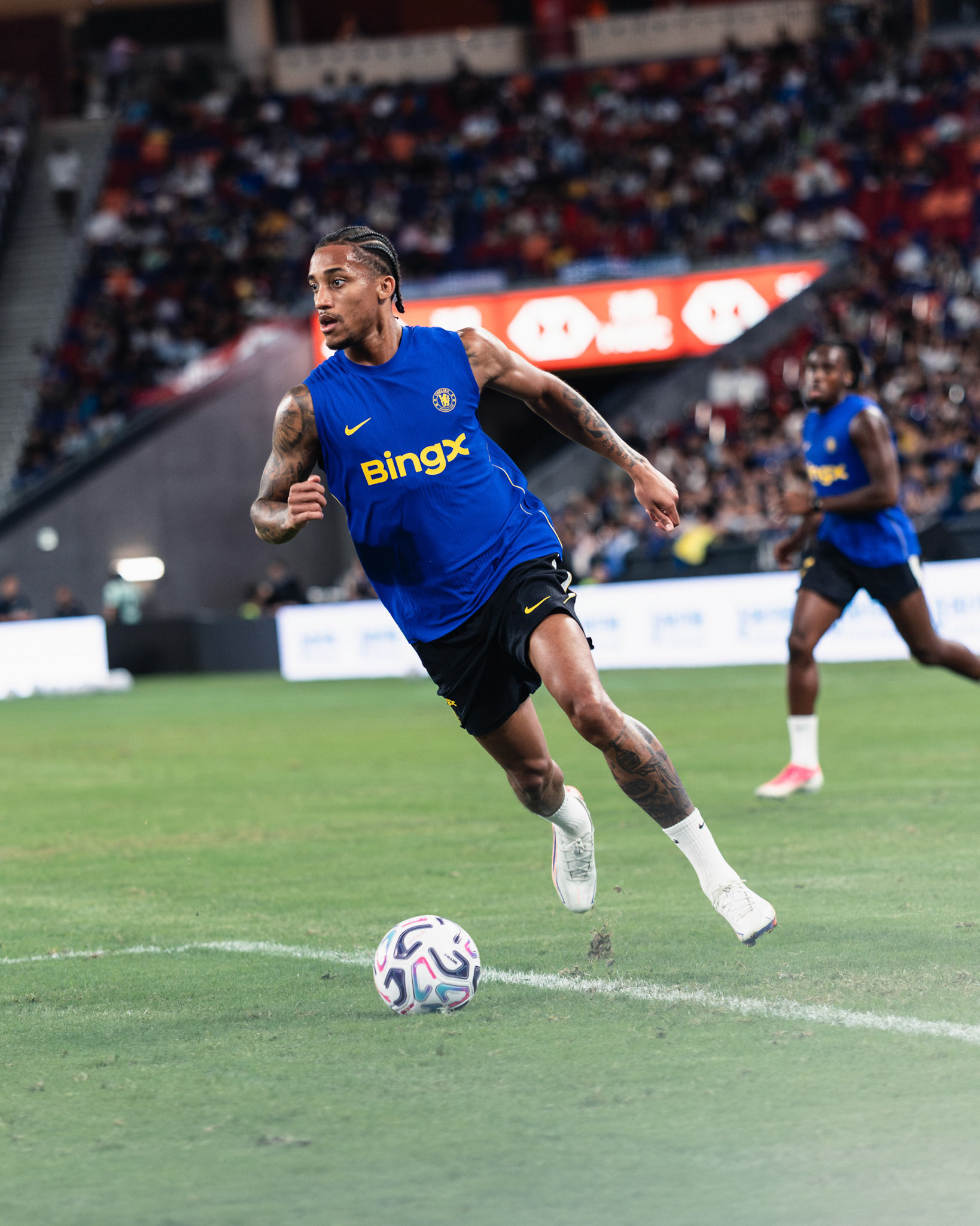 HONG KONG, China - AUGUST  04:  during Hong Kong Football Festival (HKFF) 2026 Pre-match press conference and open training of Chelsea vs Juventus at Kai Tak Stadium on August 4, 2026 in Hong Kong, China, (Photo by Jack Ng/Alamy Live News)