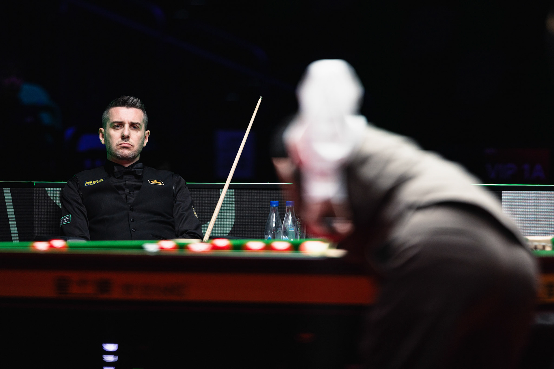 HONG KONG, China - FEBRUARY 05: Mark Selby of England reacts during WST World Grand Prix 2026 against Zhao Xintong of China at Kai Tak Arena on February 5, 2026 in Hong Kong, China, (Photo by Jack Ng/Alamy Live News)