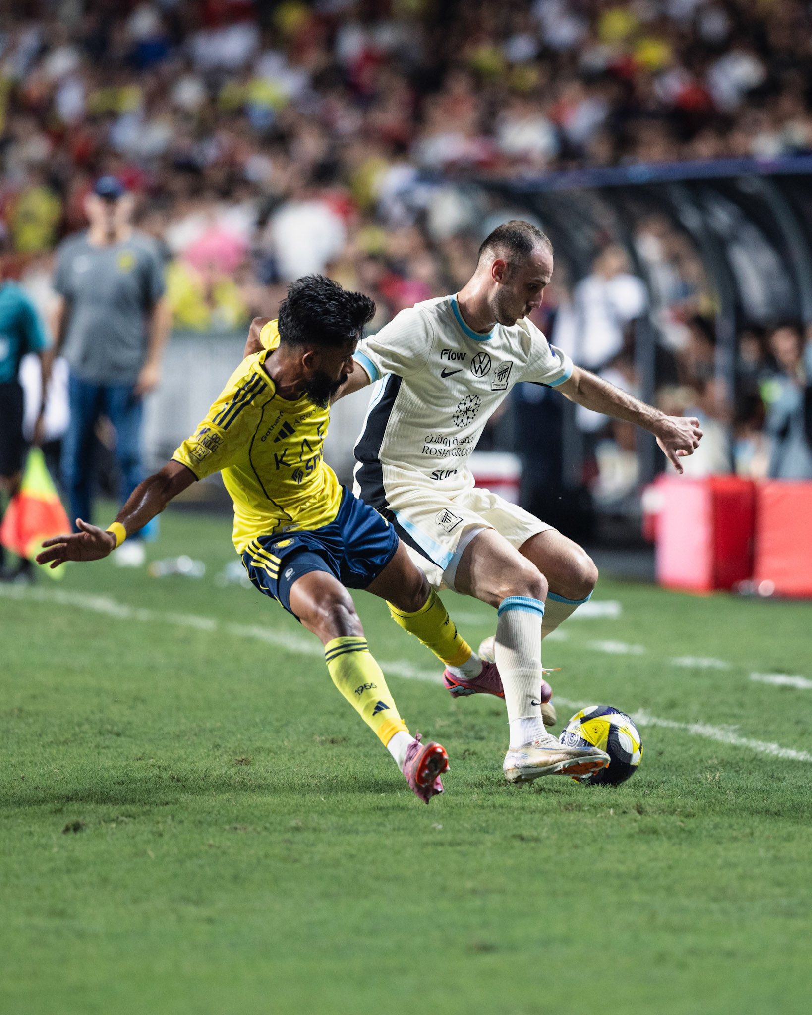 HONG KONG, China - AUGUST  19:  during Saudi Super Cup at Hong Kong Stadium on August 19, 2025 in Hong Kong, China, (Photo by Jack Ng/Jack8th.com)