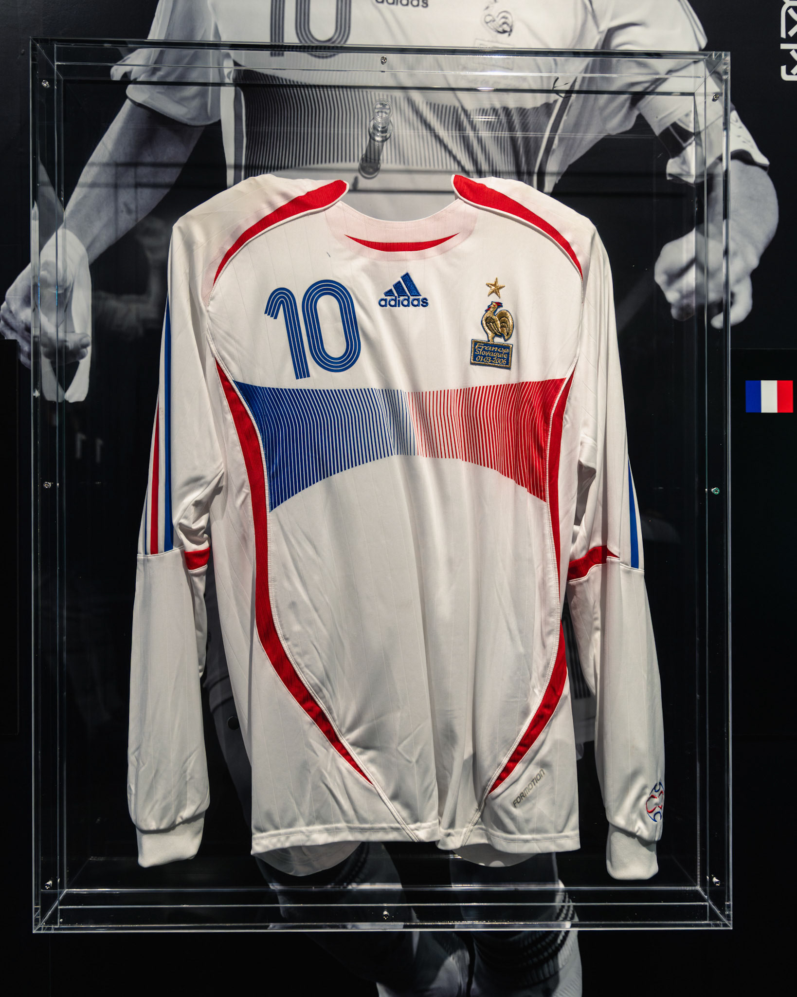 HONG KONG, China - MAY 28: The Grand Opening of FIFA Museum in Hong Kong shows a match worn jersey by Zinedine Zidane in 2006 FIFA World Cup at FIFA Museum Hong Kong, Causeway Bay on May 28, 2026 in Hong Kong, China, (Photo by Jack Ng/Alamy Live News)