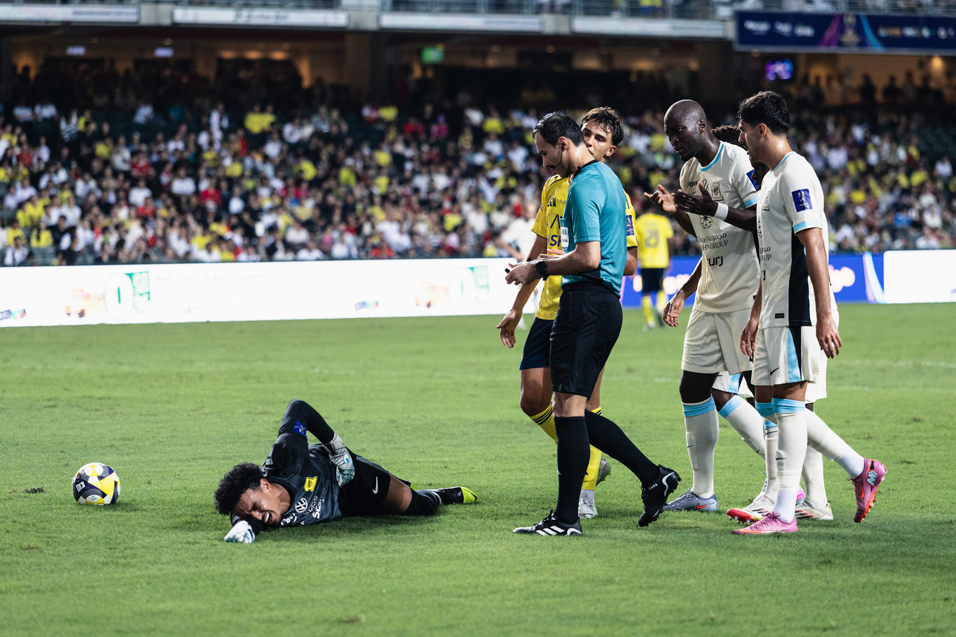 HONG KONG, China - AUGUST  19:  during Saudi Super Cup at Hong Kong Stadium on August 19, 2025 in Hong Kong, China, (Photo by Jack Ng/Jack8th.com)