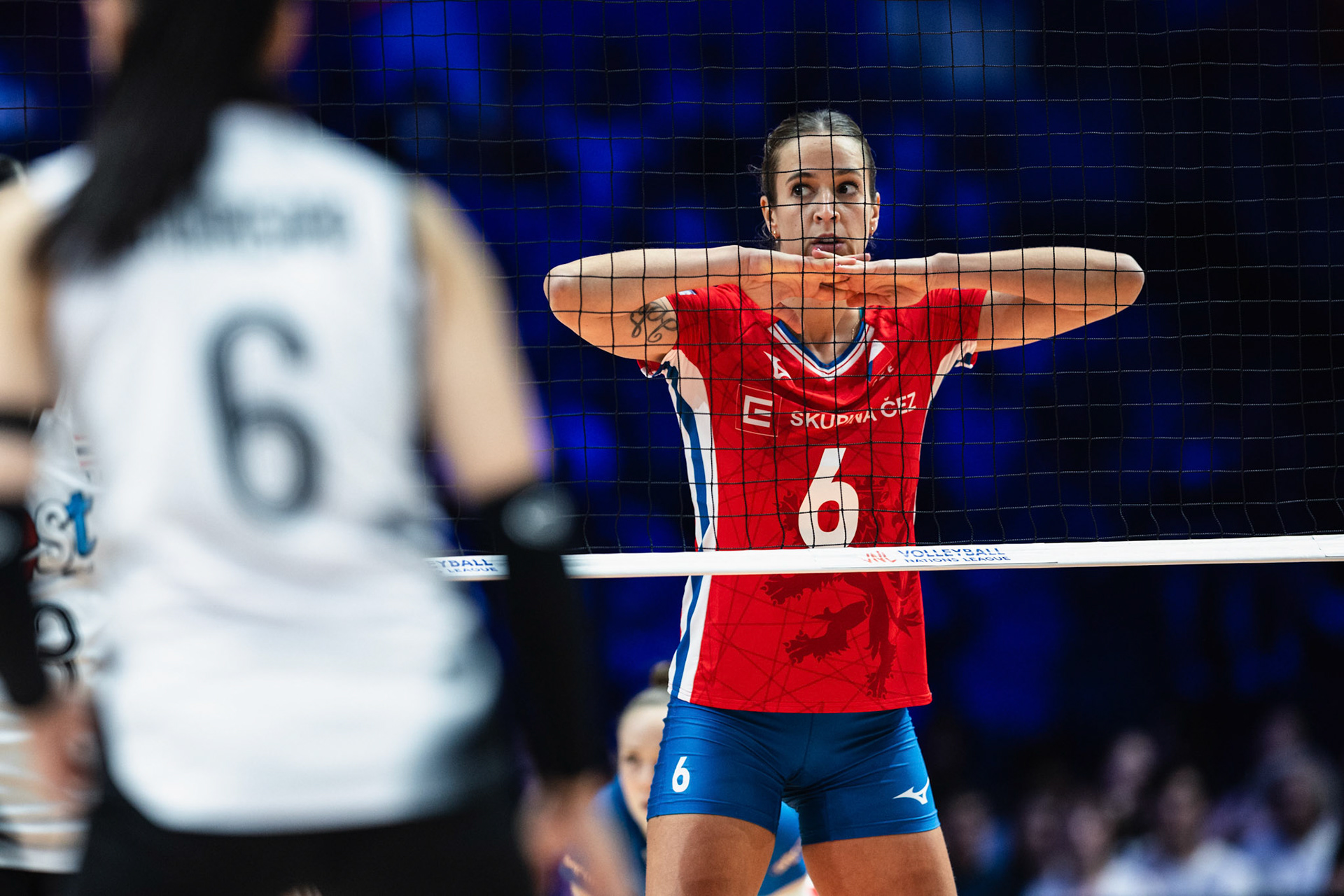 HONG KONG, China - JUNE  21:  during Volleyball Nations League Hong Kong 2025 at Kai Tak Arena on June 21, 2025 in Hong Kong, China, (Photo by Jack Ng/Pixel Images)