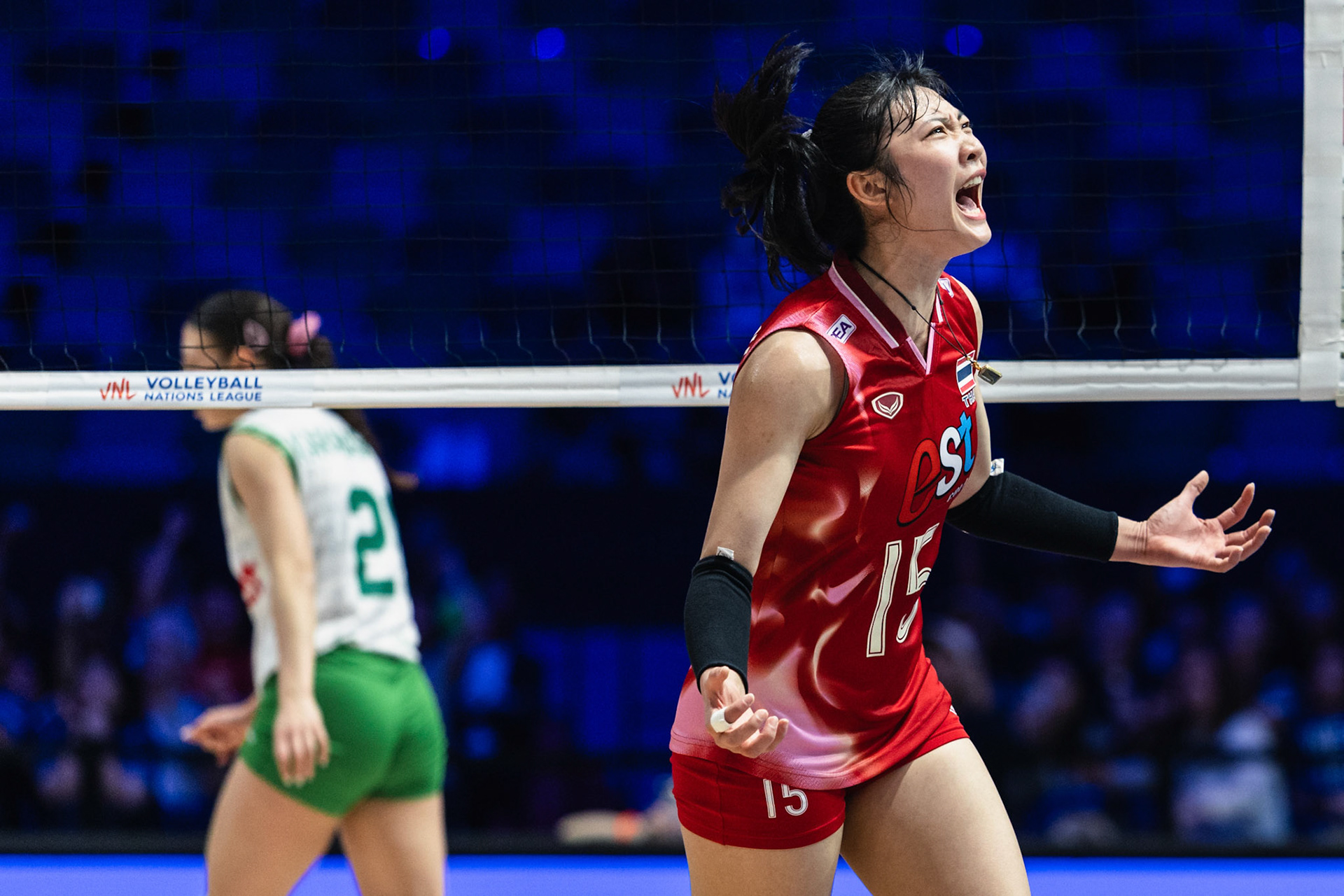 HONG KONG, China - JUNE  22:  during Volleyball Nations League Hong Kong 2025 at Kai Tak Arena on June 22, 2025 in Hong Kong, China, (Photo by Jack Ng/Pixel Images)