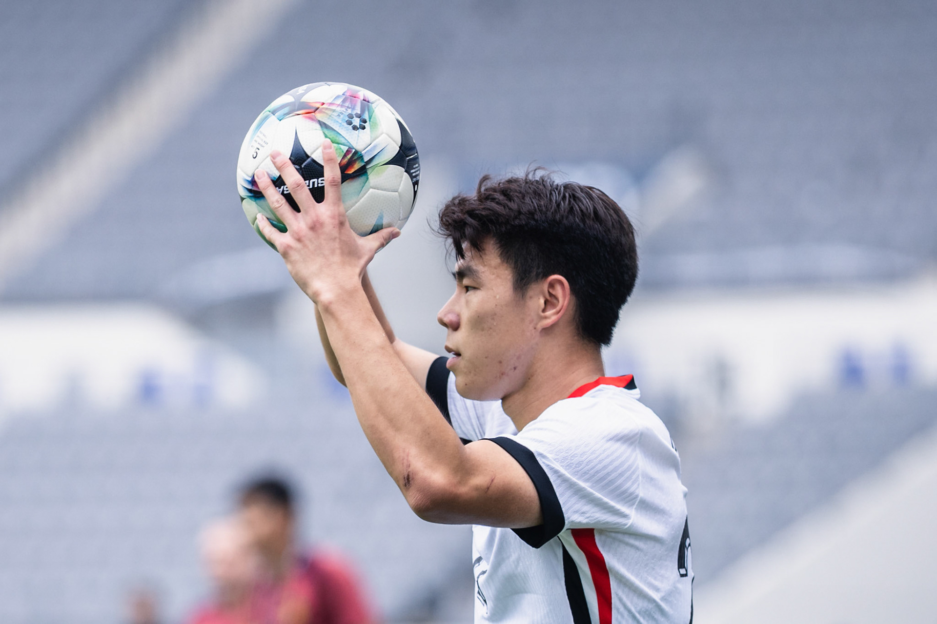 YONGIN, South Korea - JULY  15:  during EAFF E-1 Football Championship - China PR vs Hong Kong, China at Yongin Mireu Stadium on July 15, 2025 in Yongin, South Korea, (Photo by Jack Ng/Pixel Images)
