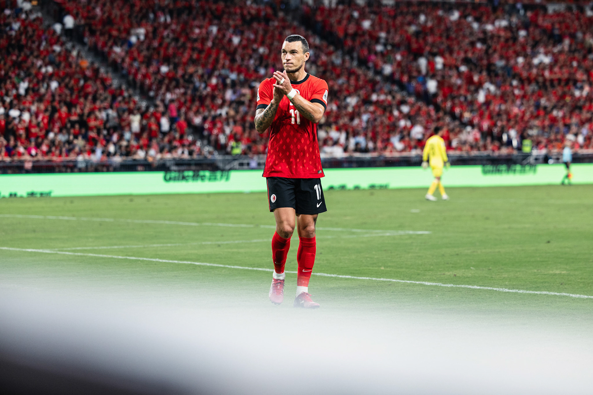 HONG KONG, China - OCTOBER  14:  during 2027 Asian Cup Qualifers - Hong Kong, China vs Bangladesh at Kai Tak Stadium on October 14, 2025 in Hong Kong, China, (Photo by Jack Ng/Pixel Images)