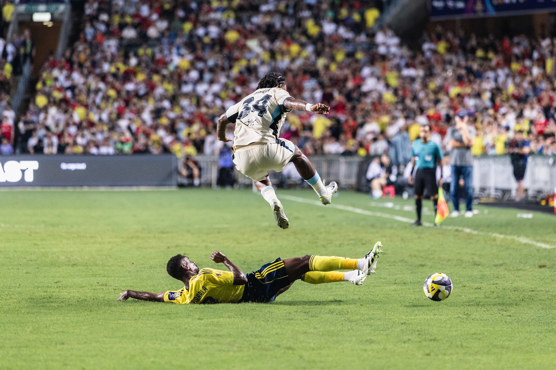 HONG KONG, China - AUGUST  19:  during Saudi Super Cup at Hong Kong Stadium on August 19, 2025 in Hong Kong, China, (Photo by Jack Ng/Jack8th.com)