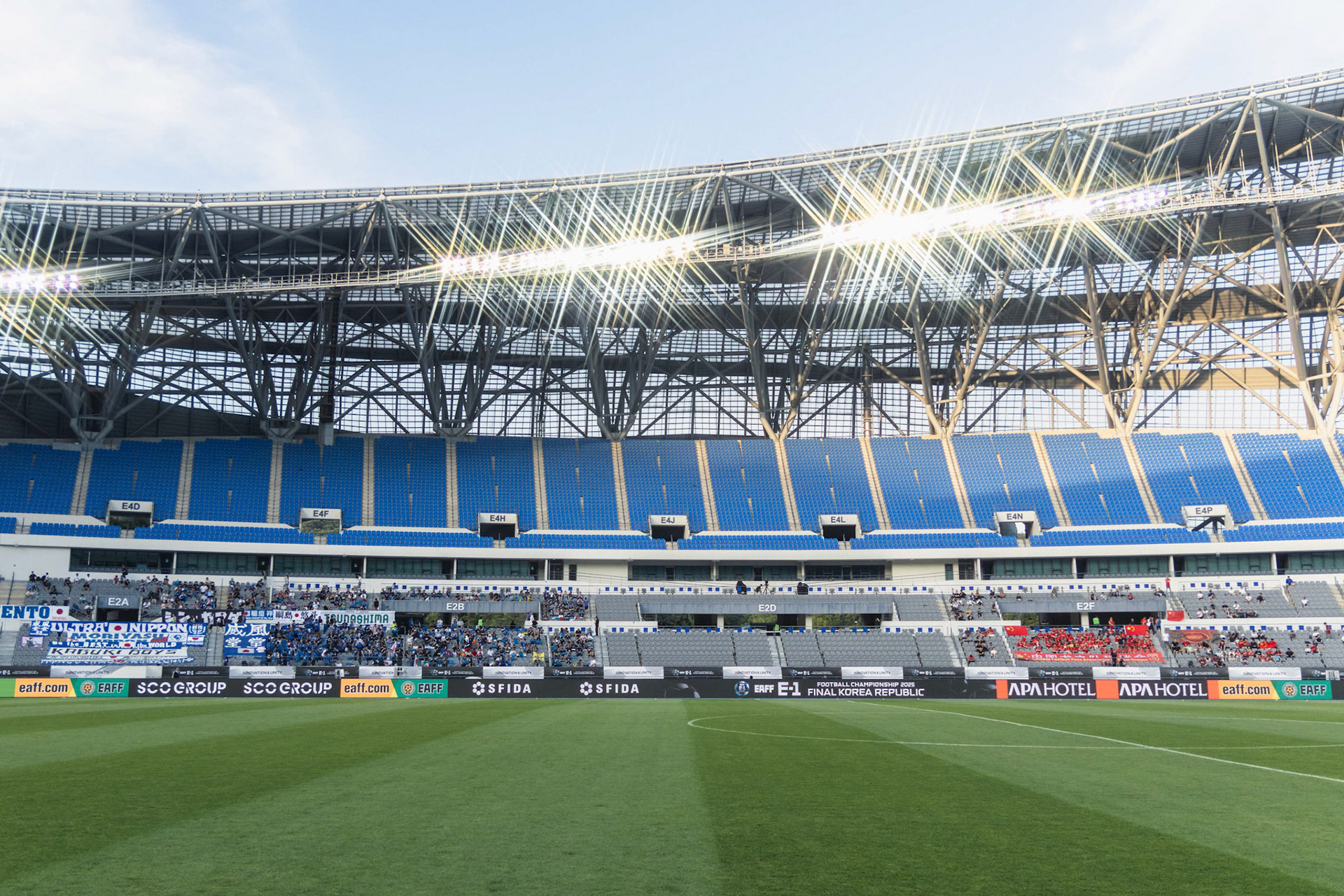 YONGIN, South Korea - JULY  12:  during EAFF E-1 Football Championship - Japan vs China at Yongin Mireu Stadium on July 12, 2025 in Yongin, South Korea, (Photo by Jack Ng/Pixel Images)