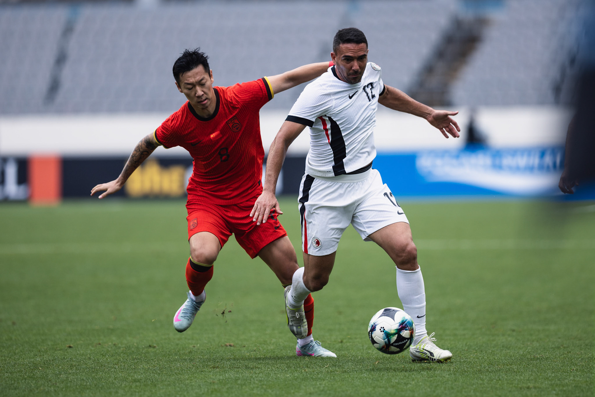 YONGIN, South Korea - JULY  15:  during EAFF E-1 Football Championship - China PR vs Hong Kong, China at Yongin Mireu Stadium on July 15, 2025 in Yongin, South Korea, (Photo by Jack Ng/Pixel Images)