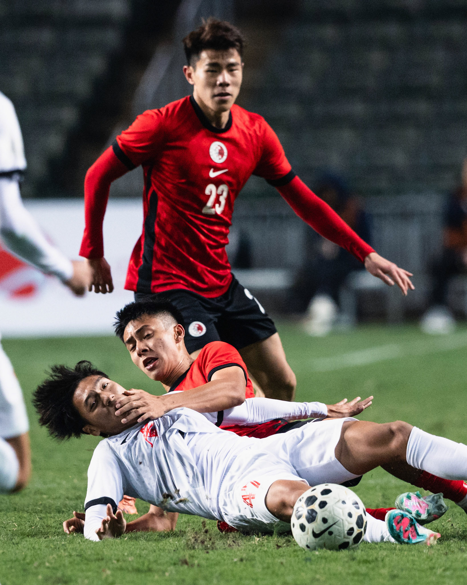 HONG KONG, China - DECEMBER 28: during 44th Guangdong - Hong Kong Cup, match between Hong Kong and Guangdong at Hong Kong Stadium on December 28, 2025 in Hong Kong, China, (Photo by Jack Ng/Alamy Live News)