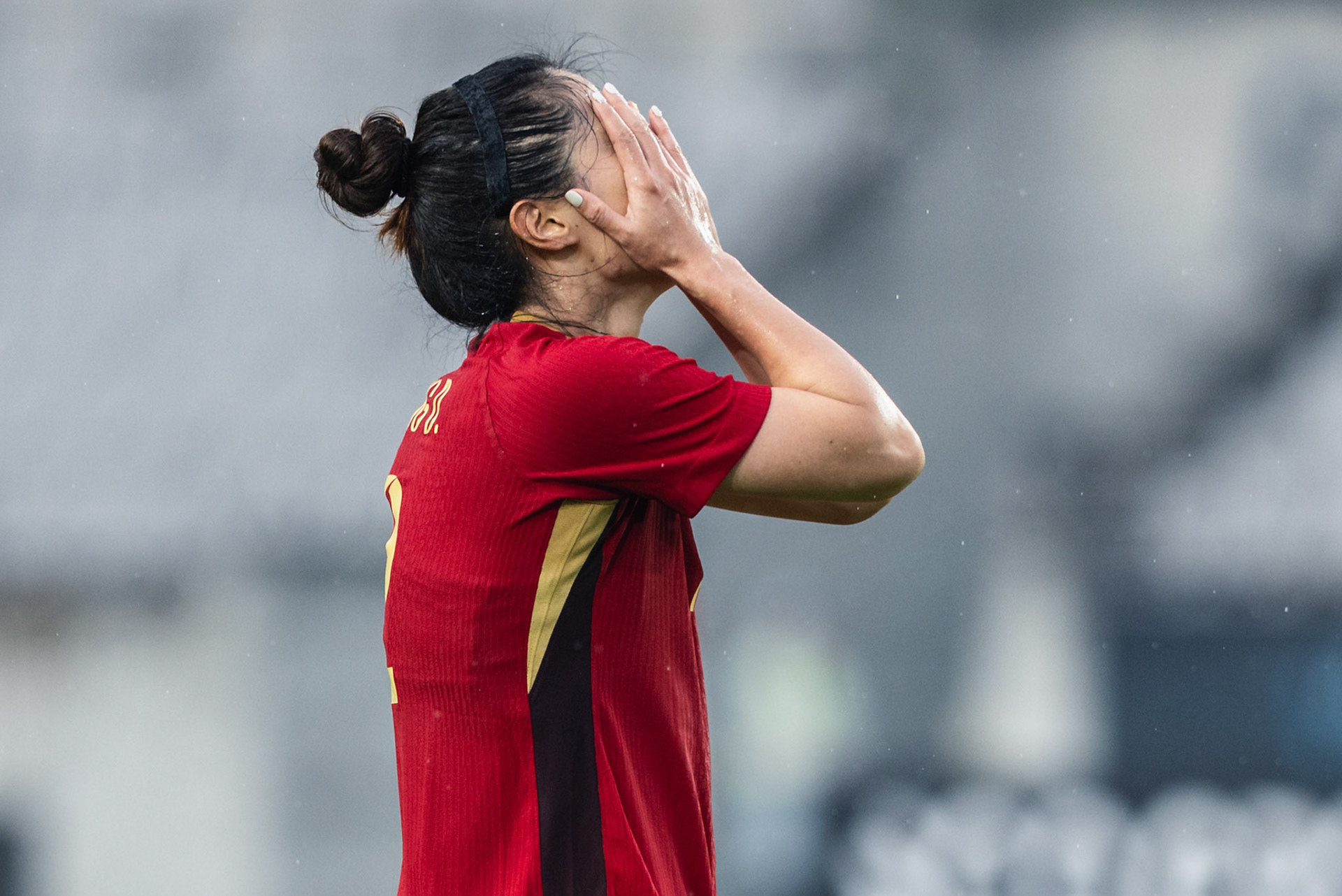 HWASEONG, South Korea - JULY  13:  during EAFF E-1 Football Championship - Chinese Taipei vs China PR at Hwaseong Sports Complex on July 13, 2025 in Hwaseong, South Korea, (Photo by Jack Ng/Pixel Images)