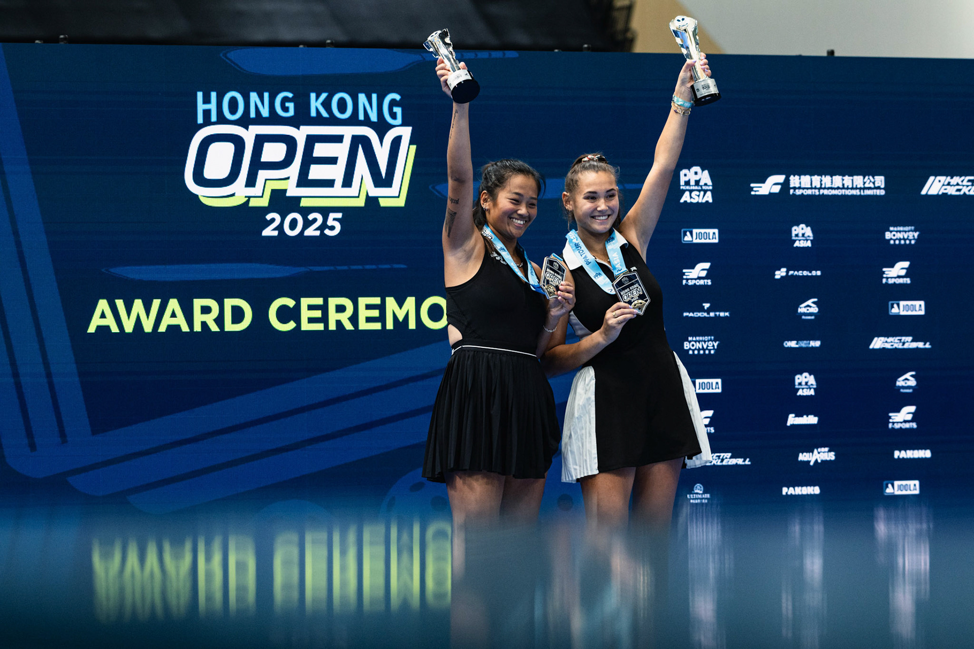 HONG KONG, China - AUGUST  24:  during Pickleball Tour Asia - Hong Kong Open 2025 at Kai Tak Arena on August 24, 2025 in Hong Kong, China, (Photo by Jack Ng/Jack8th.com)