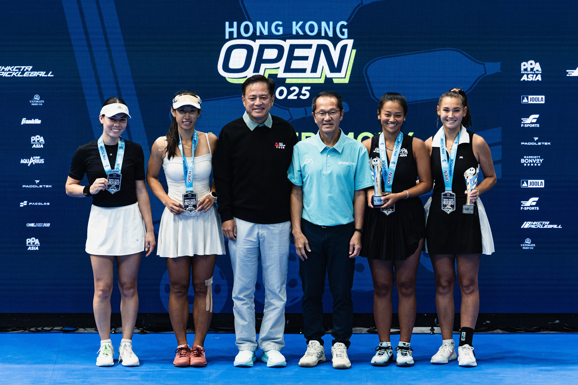 HONG KONG, China - AUGUST  24:  during Pickleball Tour Asia - Hong Kong Open 2025 at Kai Tak Arena on August 24, 2025 in Hong Kong, China, (Photo by Jack Ng/Jack8th.com)