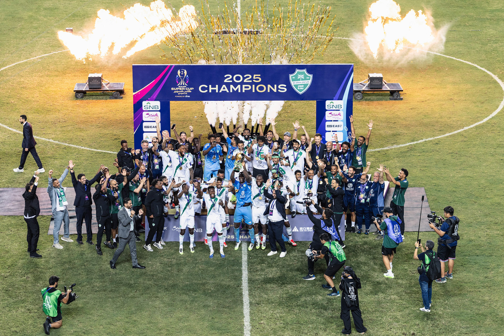 HONG KONG, China - AUGUST  23:  during Saudi Super Cup Final - Al-Nassr vs Al-Ahli at Hong Kong Stadium on August 23, 2025 in Hong Kong, China, (Photo by Jack Ng/Jack8th.com)