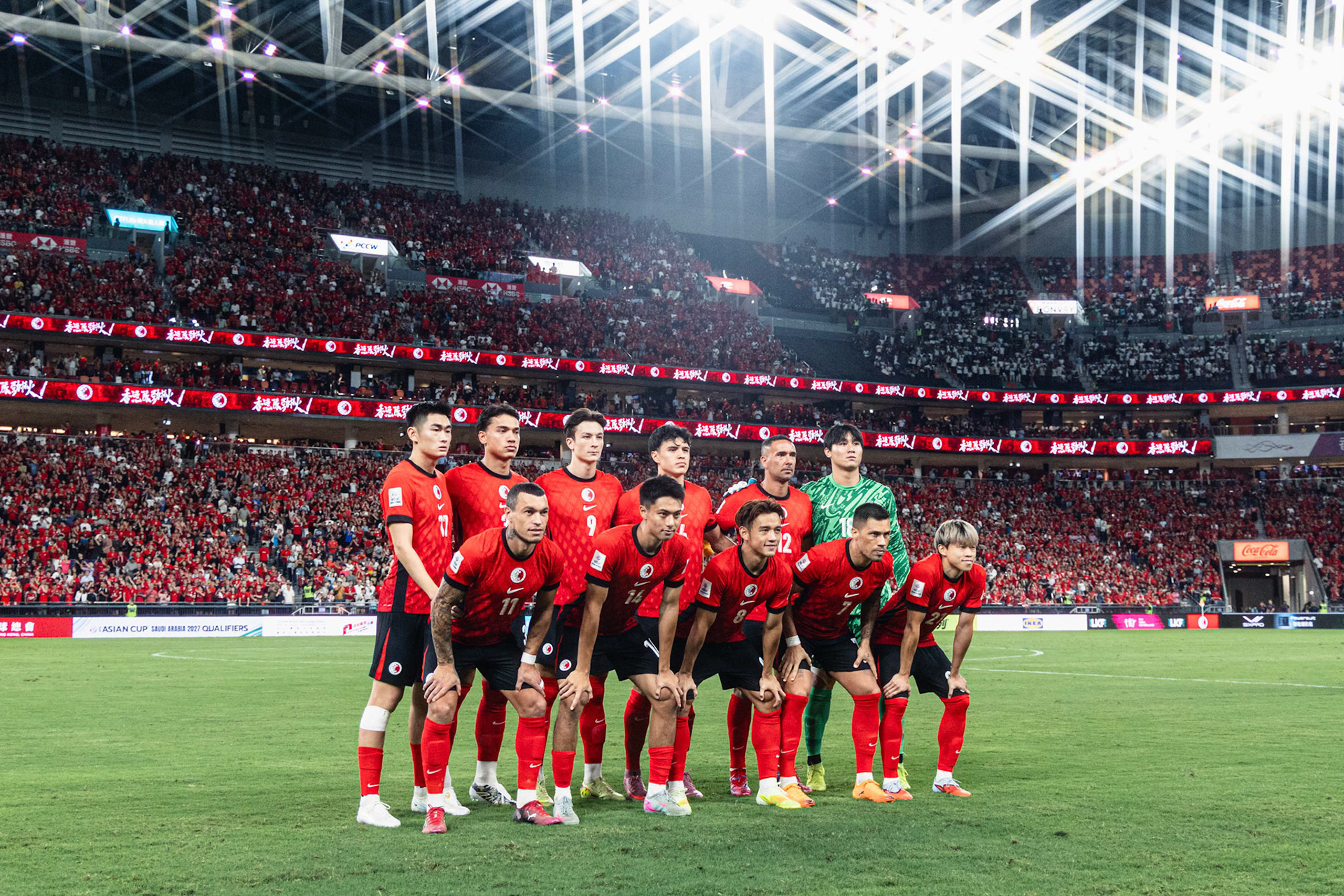 HONG KONG, China - OCTOBER  14:  during 2027 Asian Cup Qualifers - Hong Kong, China vs Bangladesh at Kai Tak Stadium on October 14, 2025 in Hong Kong, China, (Photo by Jack Ng/Pixel Images)