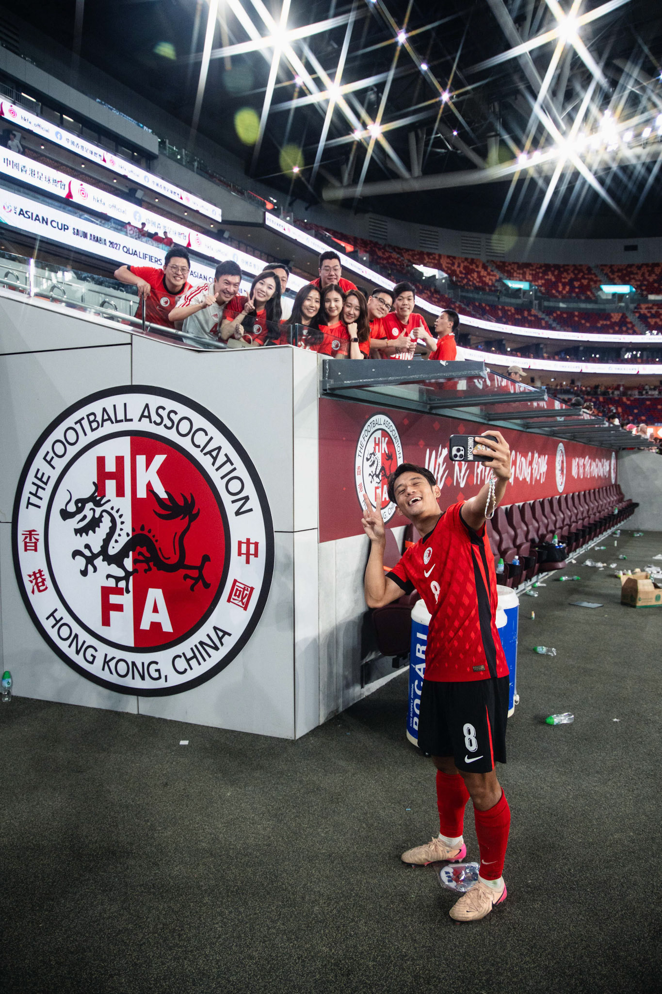 HONG KONG, China - JUNE  10:  during 2027 Asian Cup Qualifers - Hong Kong, China vs India at Kai Tak Stadium on June 10, 2025 in Hong Kong, China, (Photo by Jack Ng/Pixel Images)