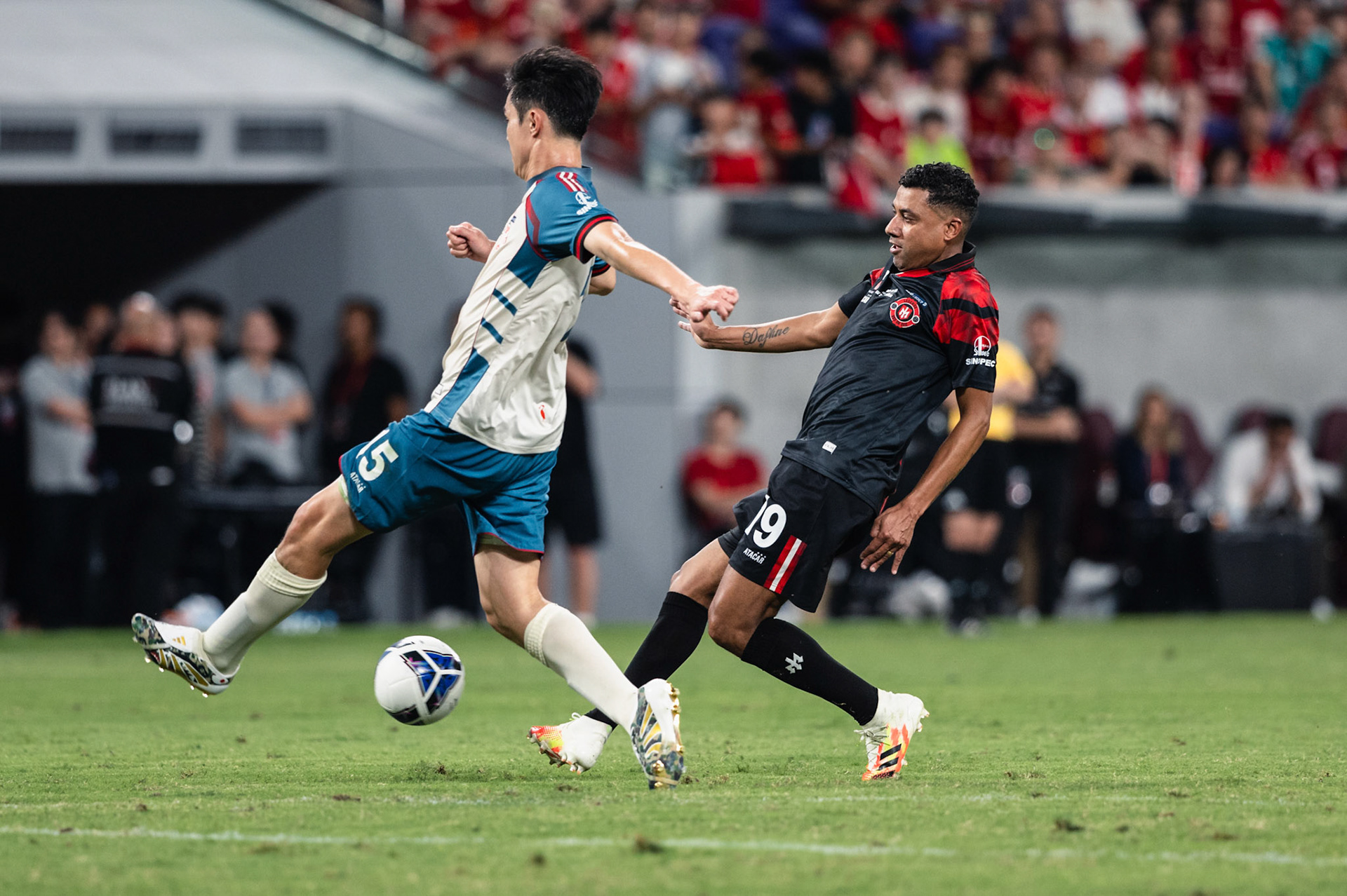 Kai Tak Stadium, HONG KONG, China - OCTOBER 18:  during Red on Red 2025 at Kai Tak Stadium on October 18, 2025 in Hong Kong, China, (Photo by Jack Ng/Jack Ng/Alamy Live News)