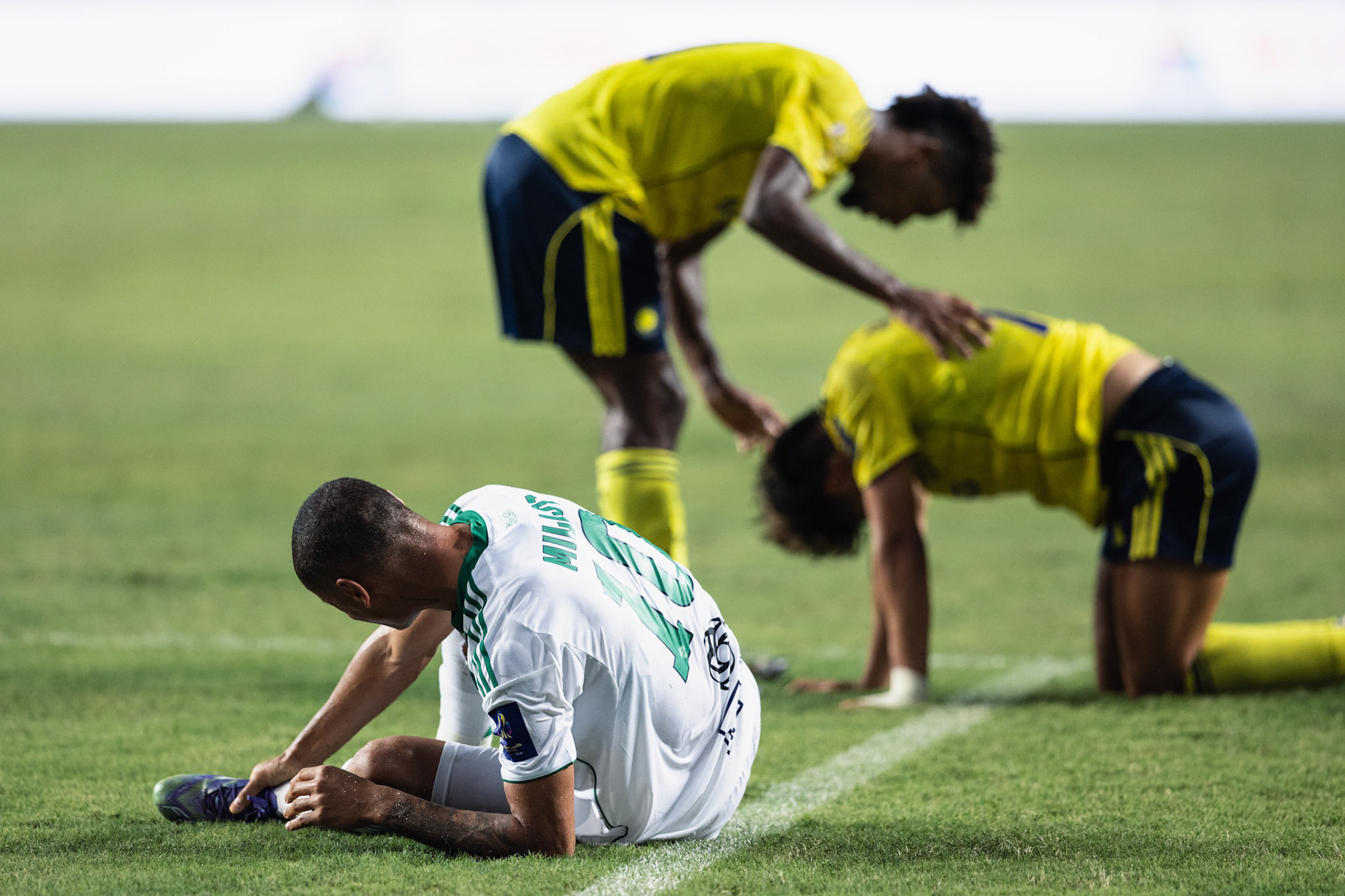 HONG KONG, China - AUGUST  23:  during Saudi Super Cup Final - Al-Nassr vs Al-Ahli at Hong Kong Stadium on August 23, 2025 in Hong Kong, China, (Photo by Jack Ng/Jack8th.com)